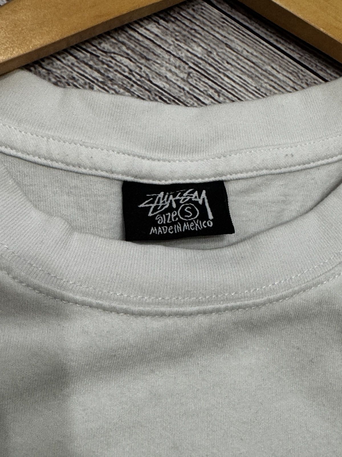 Stussy Stüssy White T-Shirt Big Back Logo Size US S / EU 44-46 / 1 - 5 Thumbnail