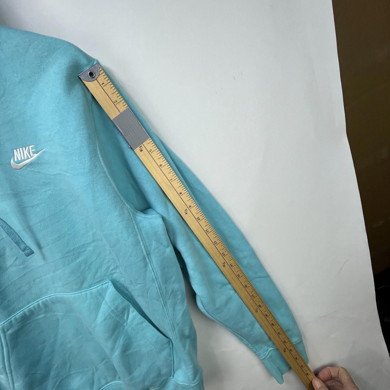 Nike Vintage Y2K Nike Hoodie Size XS Baby Blue Size US XS / EU 42 / 0 - 6 Thumbnail
