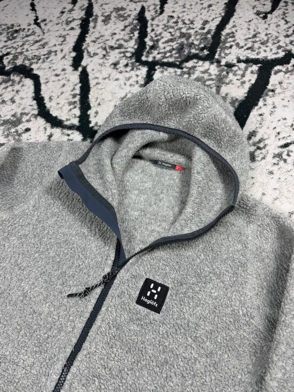 Haglofs Vintage Haglofs fleece gray M logo lamb zip Size M / US 6-8 / IT 42-44 - 3 Thumbnail