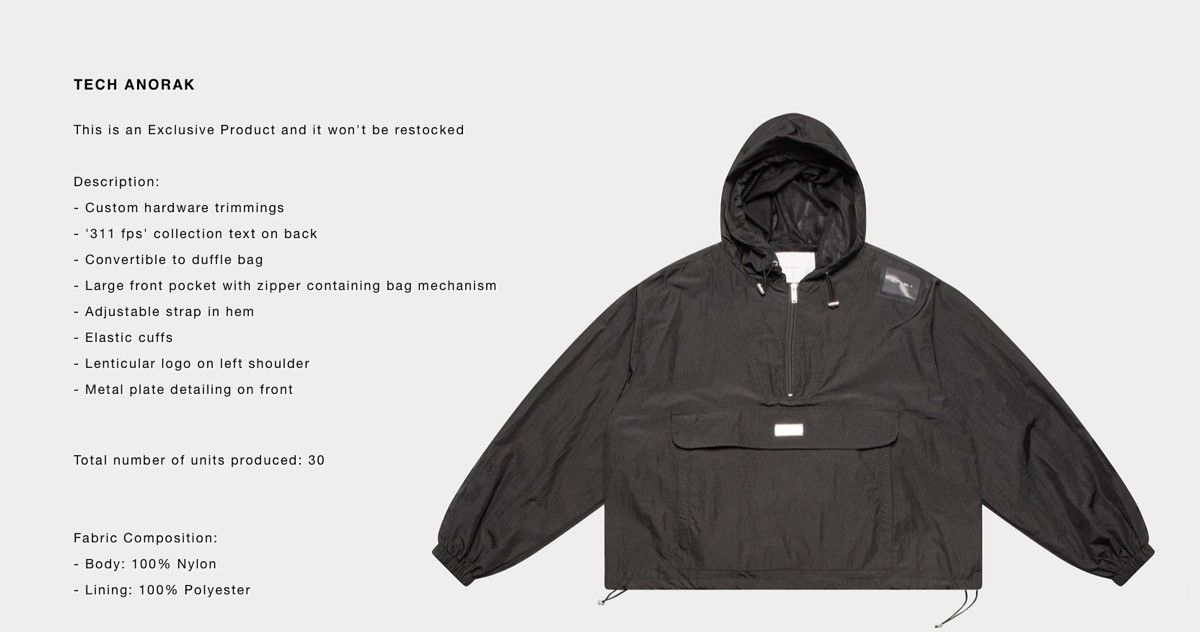 Heliot Emil Tech Anorak Size US L / EU 52-54 / 3 - 8 Thumbnail