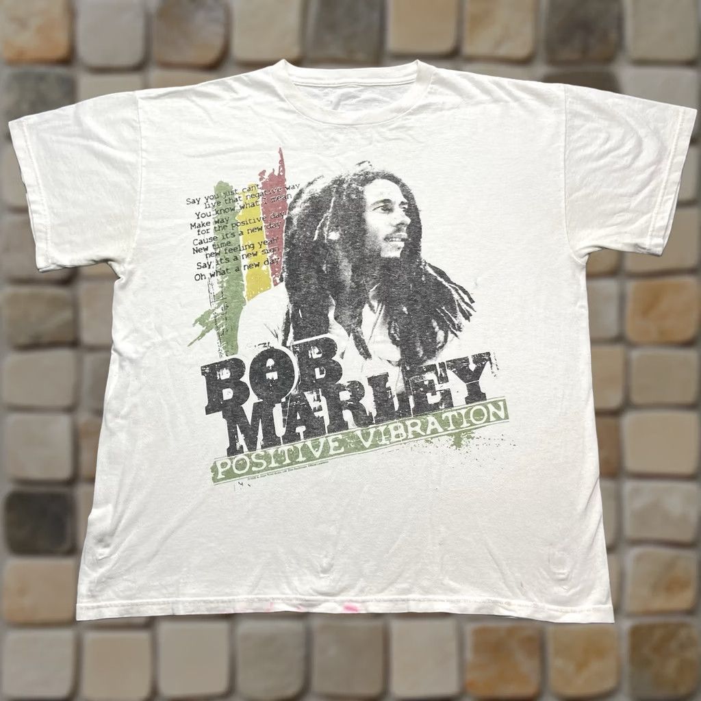 Element × Vintage Vintage Element “Listen to Bob Marley” t shirt