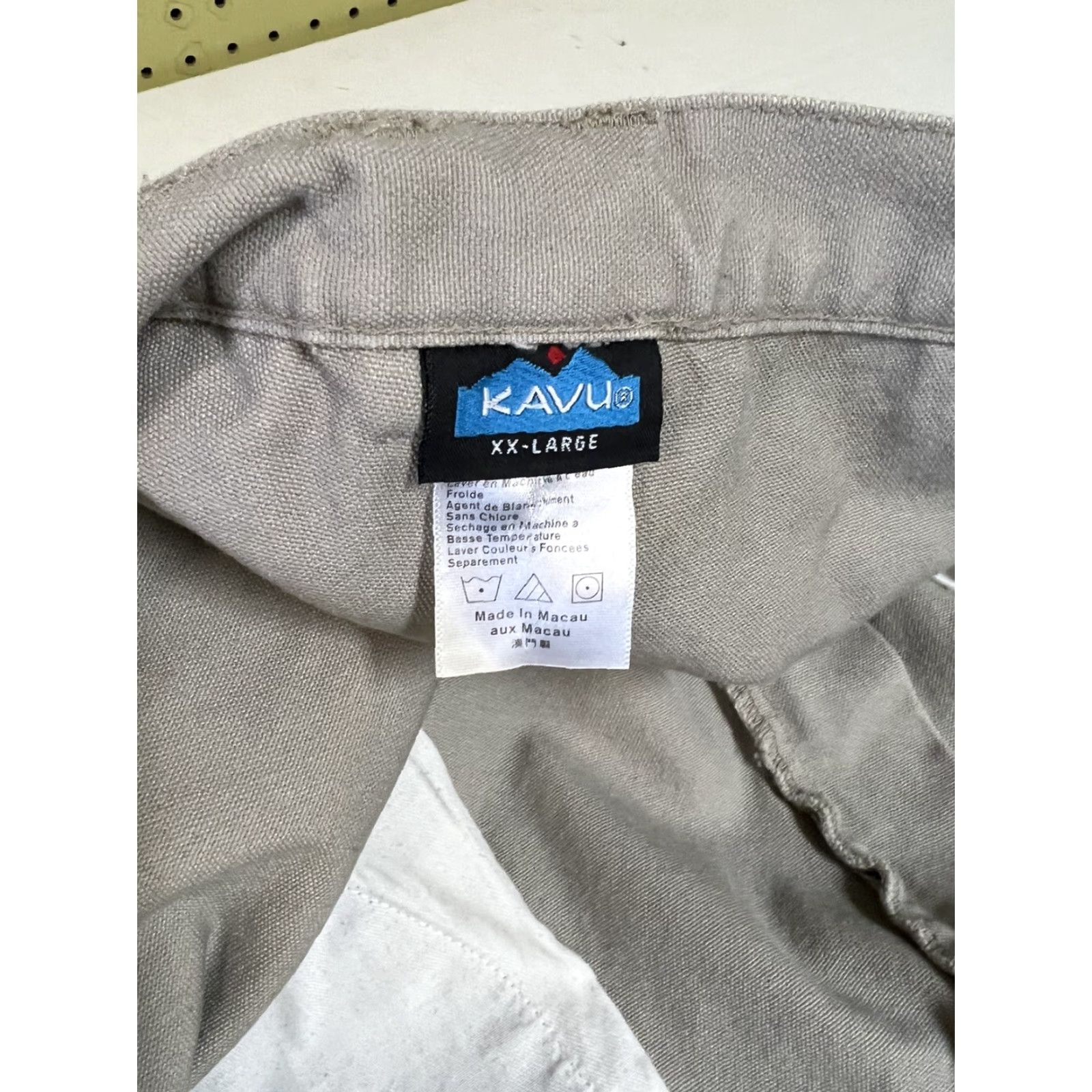 KAVU KAVU Stand Up Belted Belt Hiking Fishing Tan Shorts Mens XXL Fits 40x8 Canvas Size US 39 - 4 Thumbnail