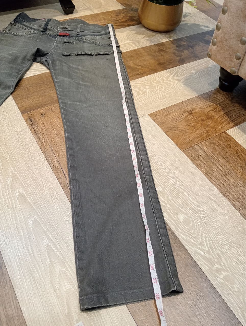 Marithe + Francois Girbaud LE JEAN DE MARITHE FRANCOIS GIRBAUD STRETCH JEANS Size US 30 / EU 46 - 17 Thumbnail