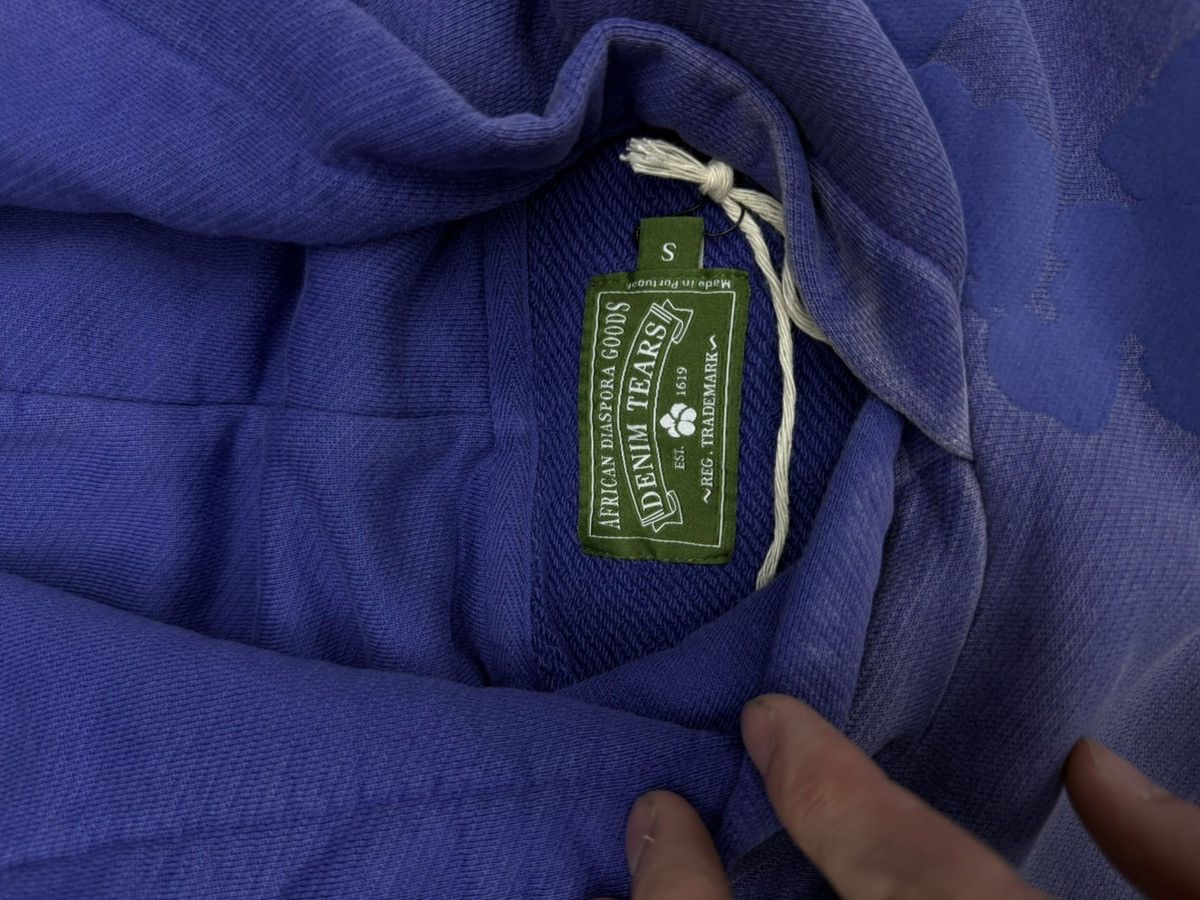 DENIM TEARS Denim Tears BLUE 2025 Cotton Wreath Hoodie XS (NEW) Size US S / EU 44-46 / 1 - 6 Thumbnail