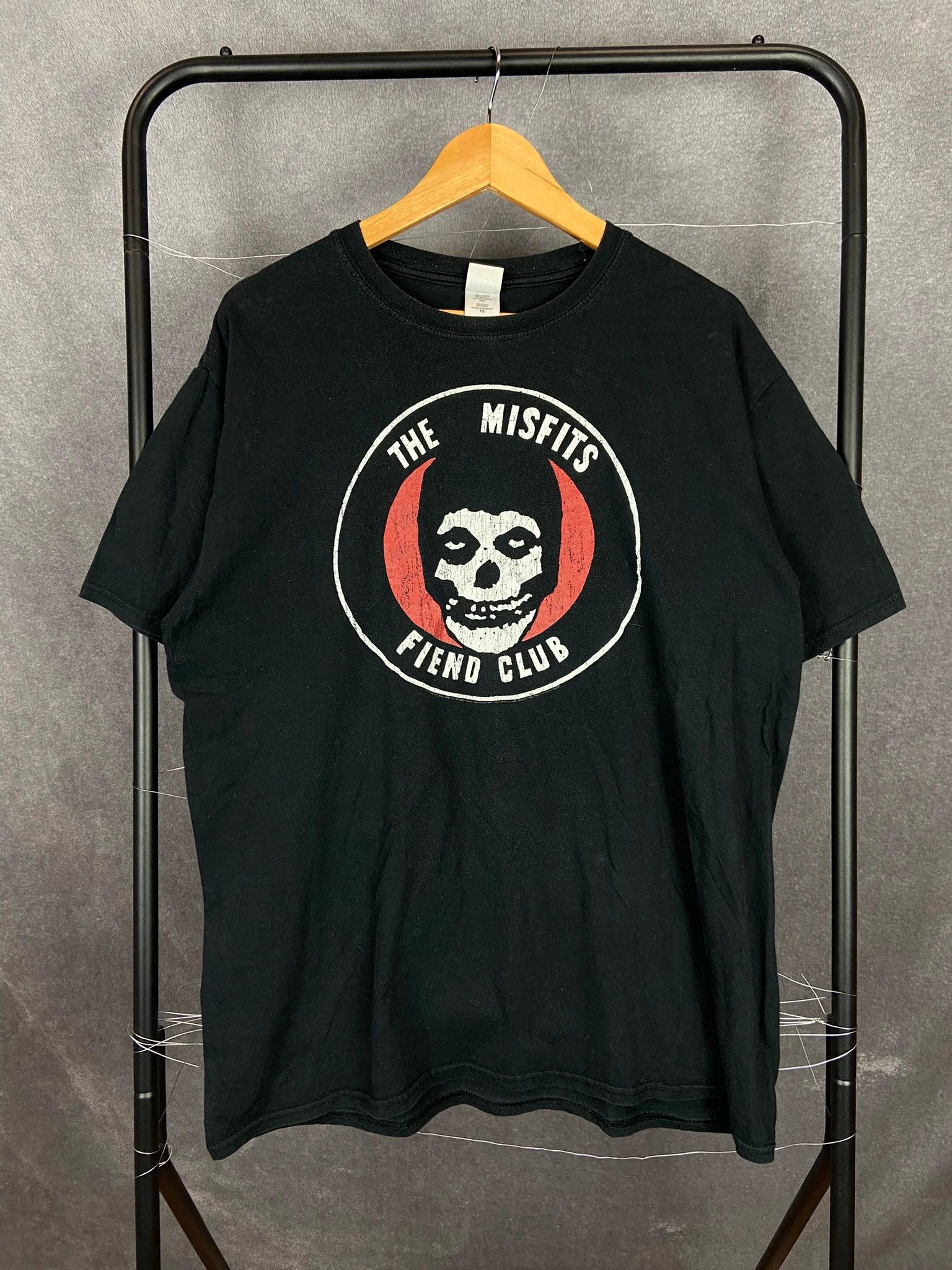 Misfits Tee Misfits Fiend Club vintage punk spellout XL Size US XL / EU 56 / 4 - 1 Thumbnail