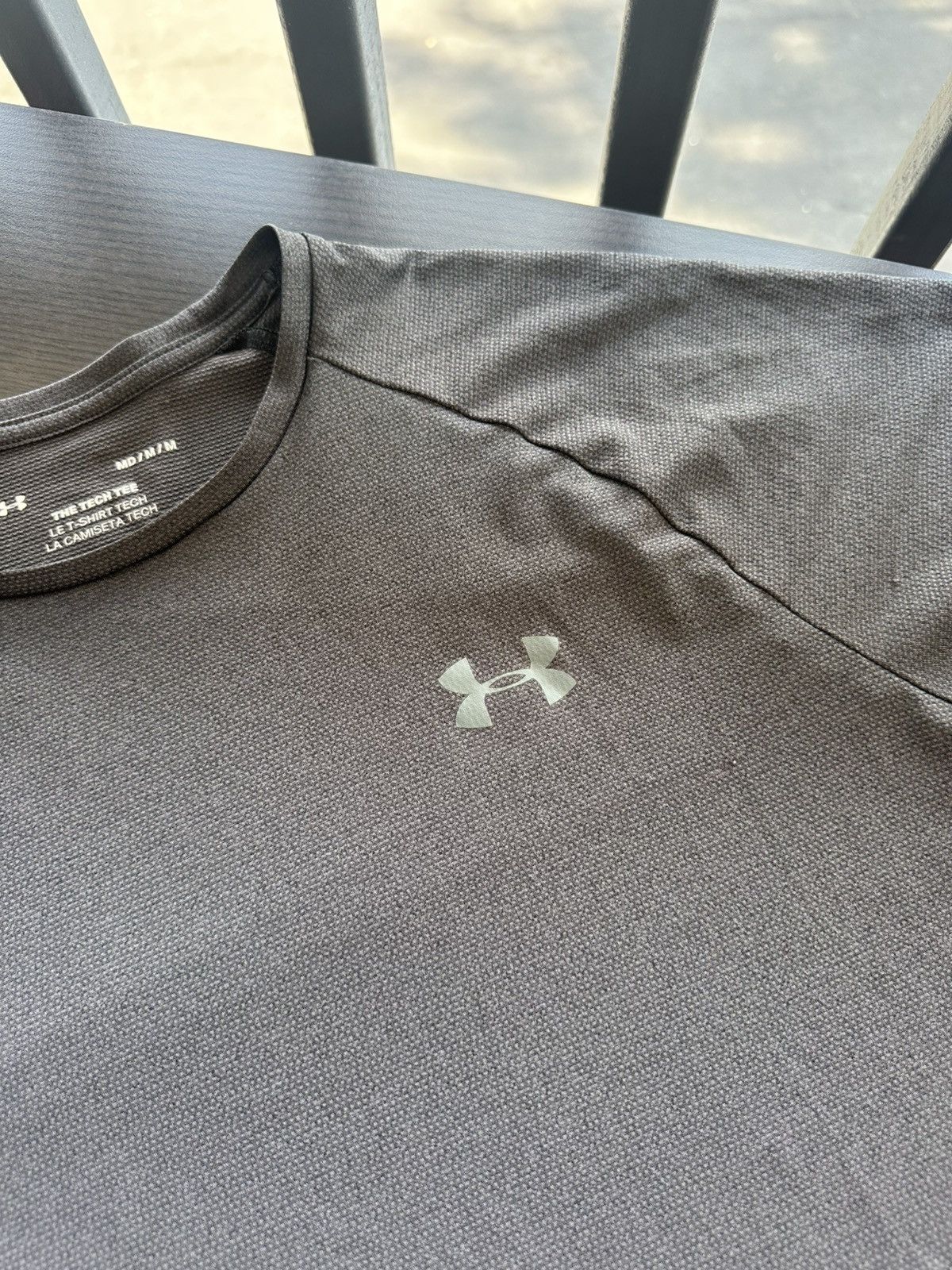 Under Armour Under Armour Mens Black Short Sleeve Athletic Gym Tee Size M Size US M / EU 48-50 / 2 - 2 Thumbnail