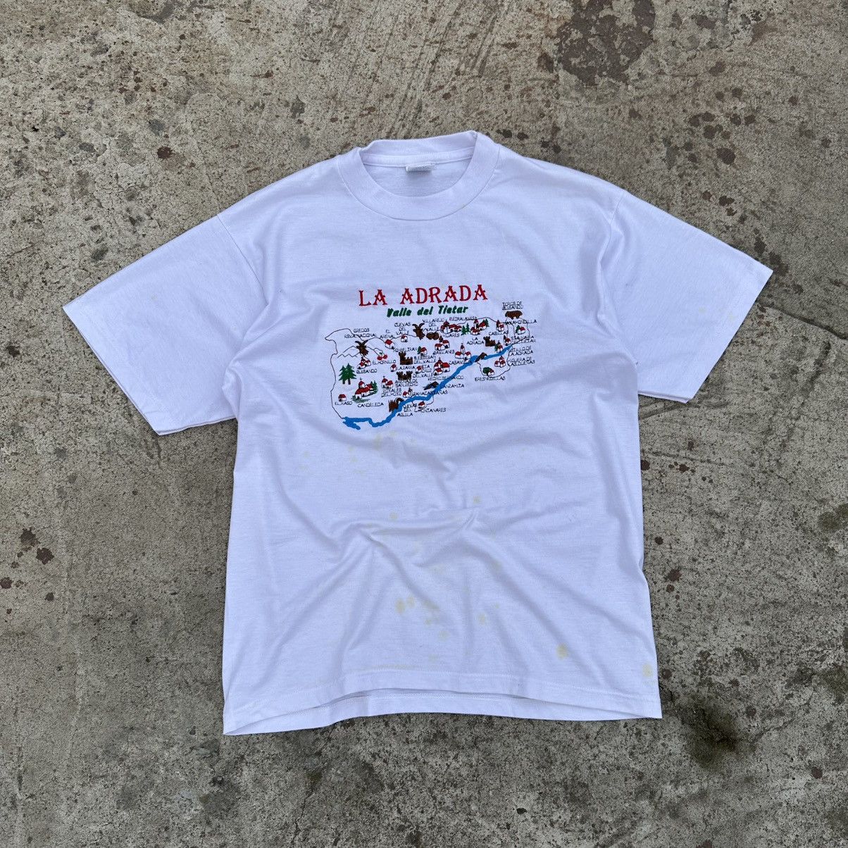 Designer × Vintage Vintage La Adrada T-shirts City Distressed Hype Y2K 00s Size US L / EU 52-54 / 3 - 1 Thumbnail