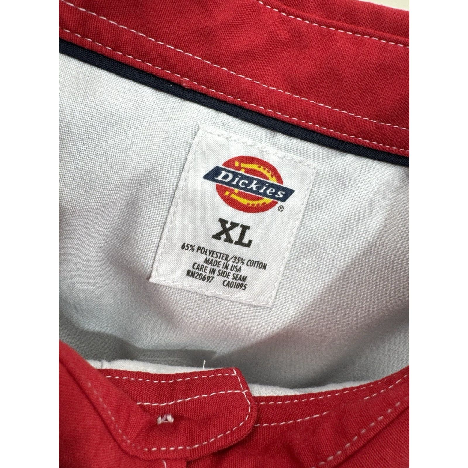 Dickies Dickies Western Shirt TexaS Lone Star Embroidered Snap XL Men(S) Multicolor Button-Up Long Sleeve XM N/A Size US XL / EU 56 / 4 - 5 Thumbnail