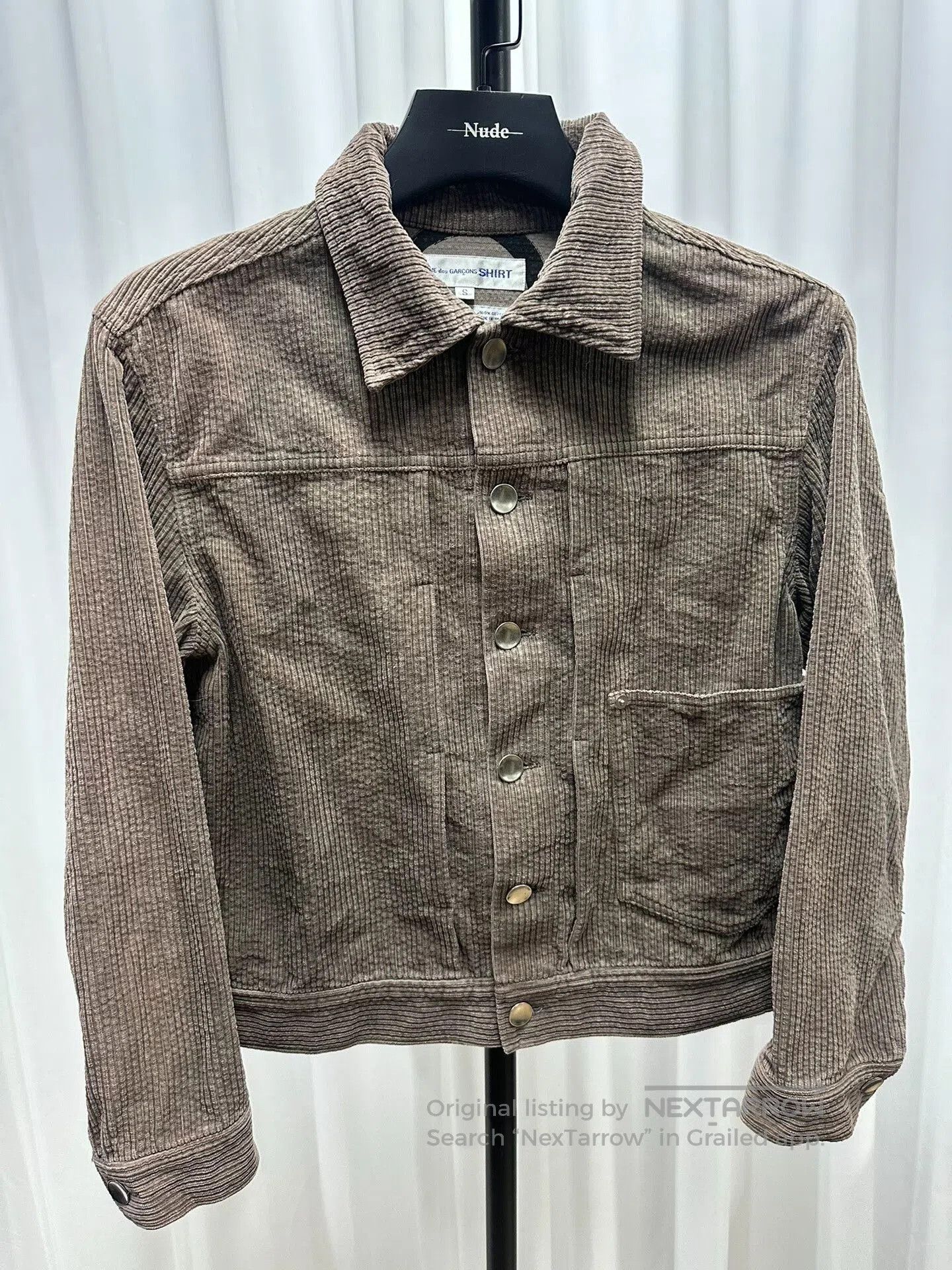 Comme des Garcons SHIRT Comme des Garcons Corduroy Jacket. Size US S / EU 44-46 / 1 - 1 Thumbnail