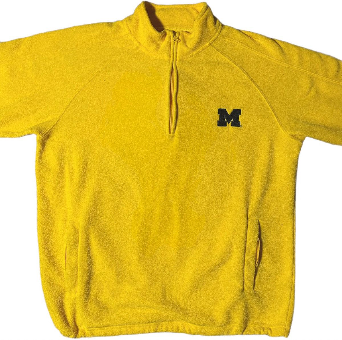 Gear for Sports × Vintage University of Michigan 1/4 zip-up fleece Size US M / EU 48-50 / 2 - 1 Thumbnail