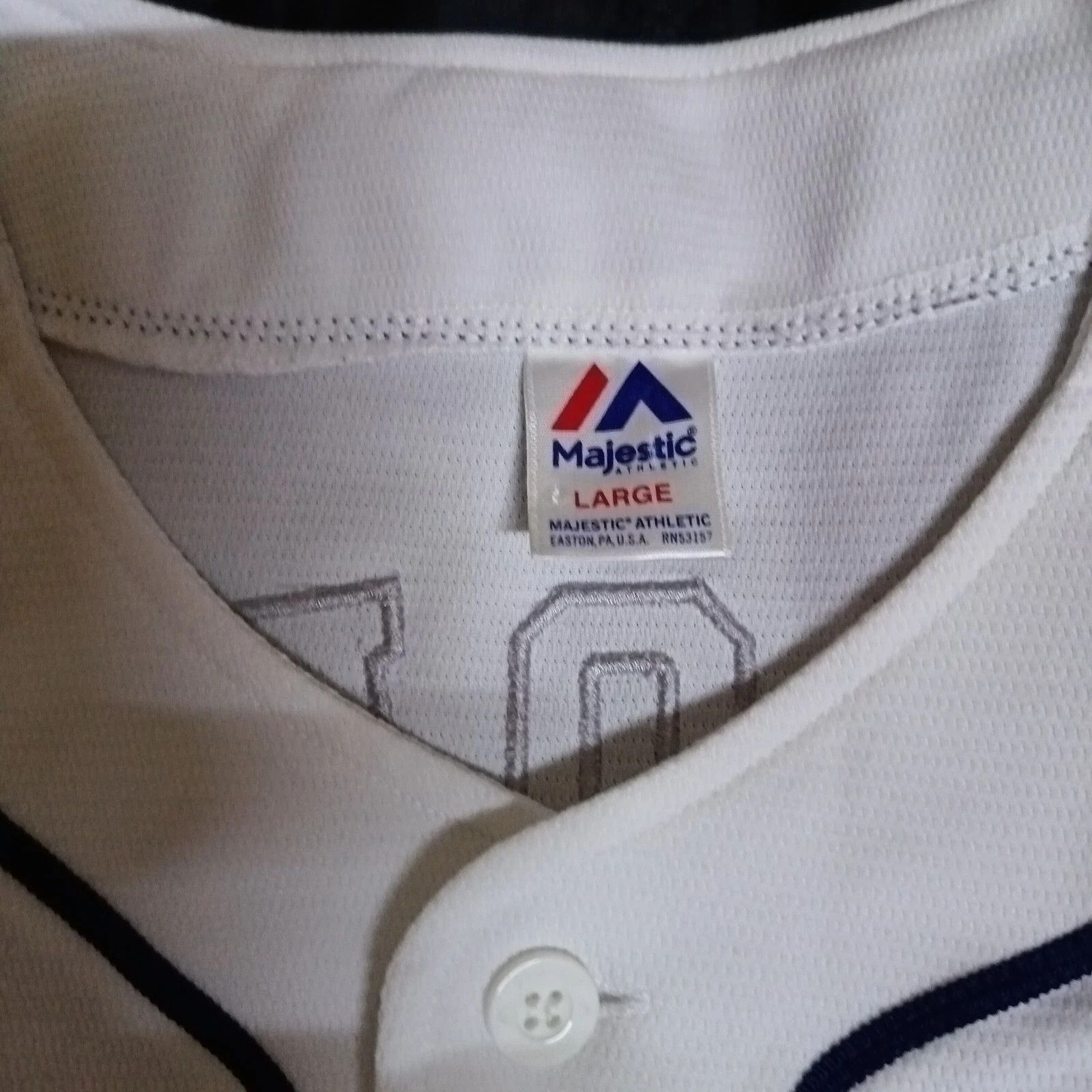 Majestic Saitama Seibu Lions Tomoya Mori NPB Japanese Baseball Jersey Size US L / EU 52-54 / 3 - 2 Thumbnail