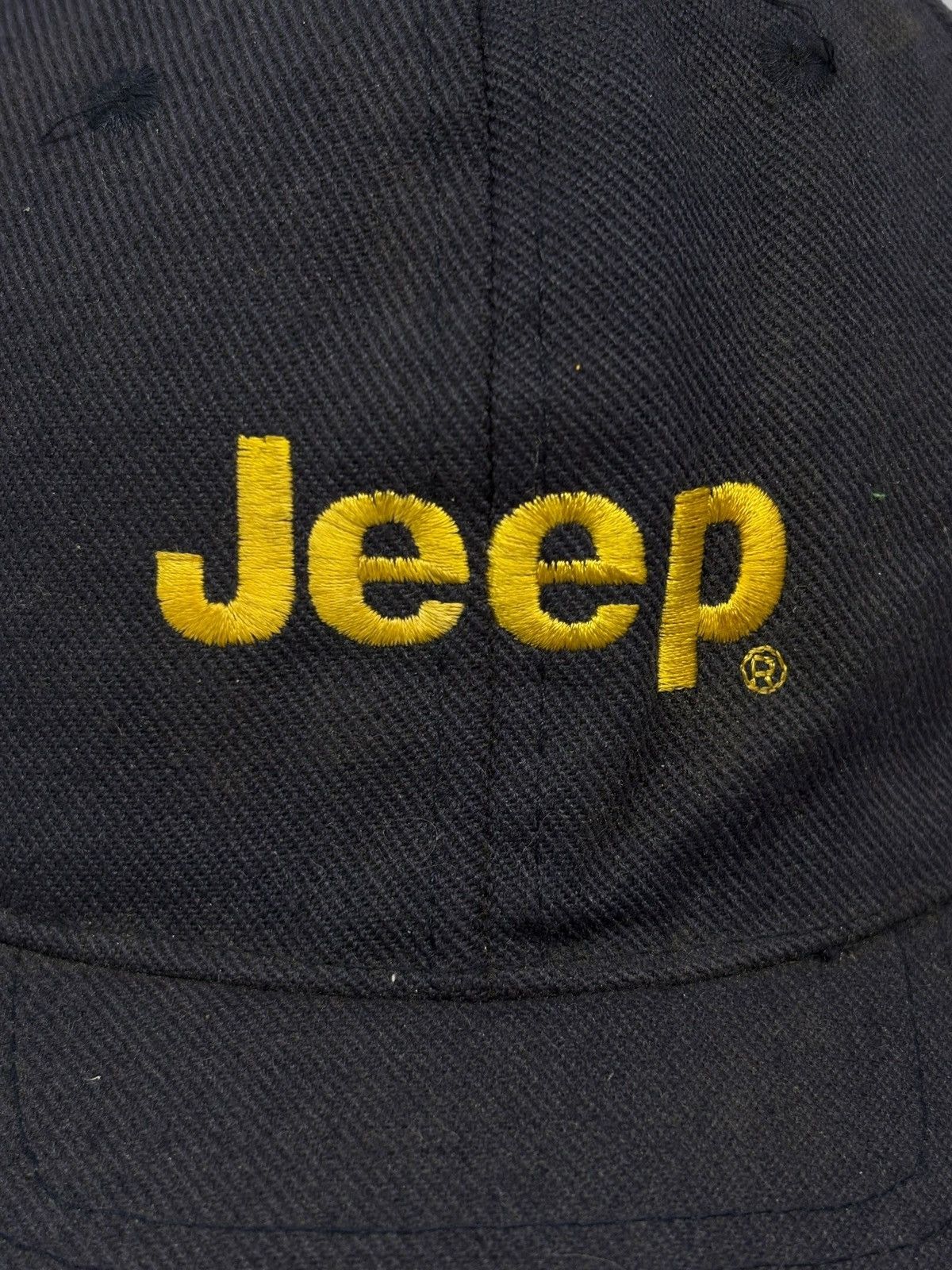 Vintage 🔥 VINTAGE 90s JEEP RACING MOTORSPORT Y2k CAP USA Size ONE SIZE - 5 Thumbnail