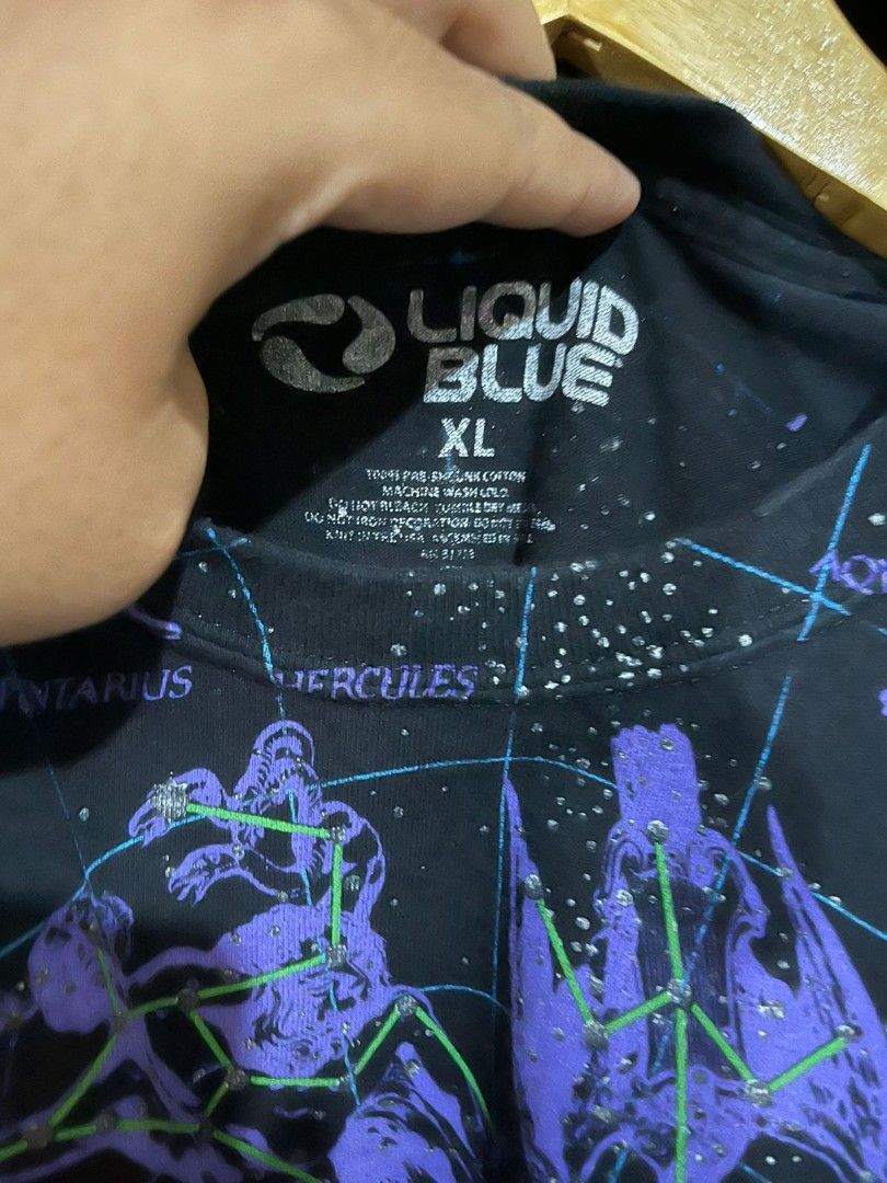 Liquid Blue × Purple Liquid Blue Astrology Zodiac Size US XL / EU 56 / 4 - 2 Thumbnail