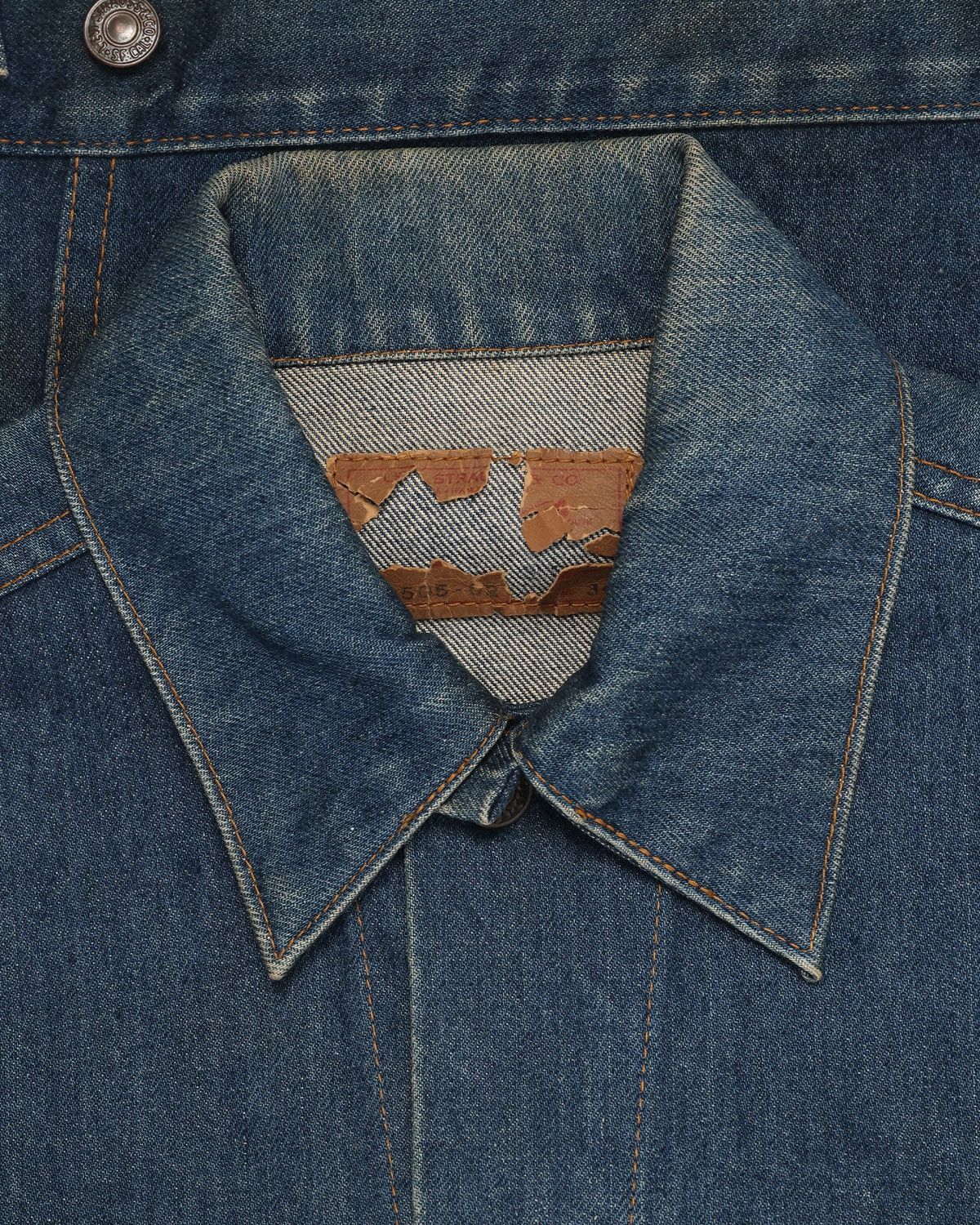 Levi's -Levi’s Type III Distressed Denim Jacket Size US S / EU 44-46 / 1 - 3 Thumbnail