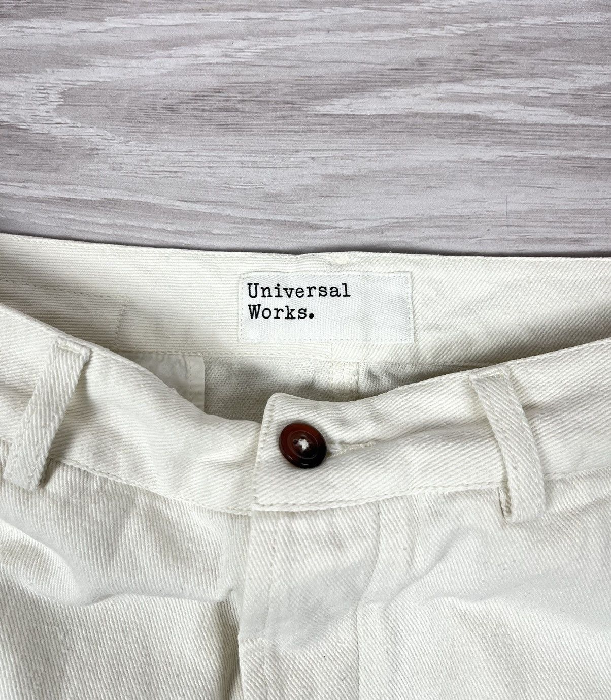 Universal Studios Universal Works White Cotton Japan Style Pants Size US 30 / EU 46 - 7 Thumbnail