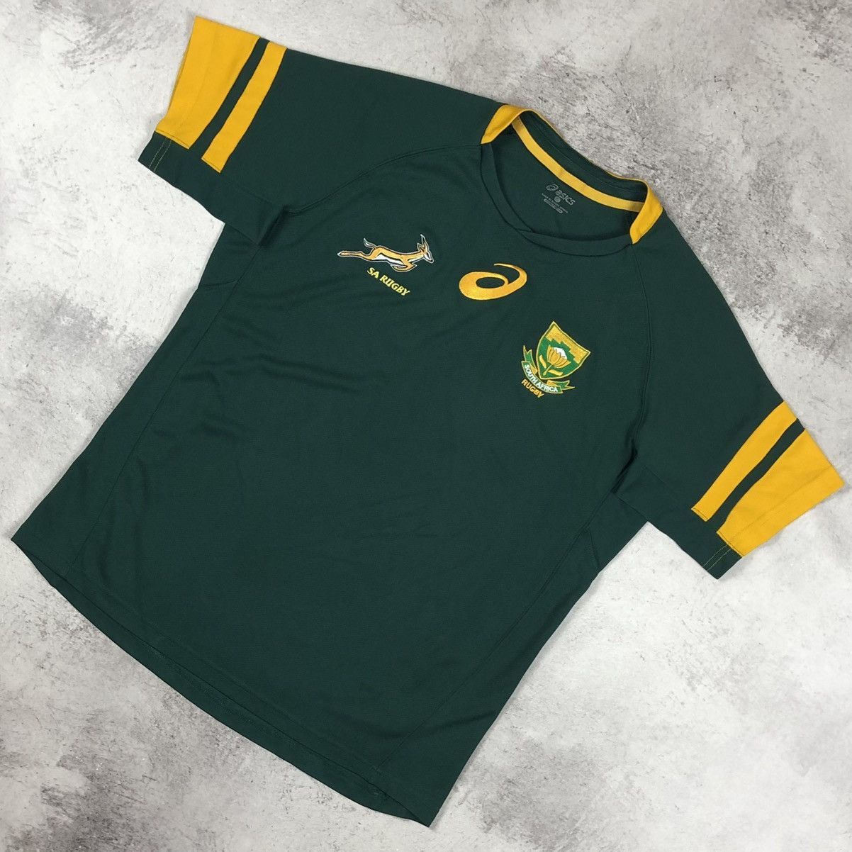 Asics South Africa Rugby SA Asics Jersey Size US L / EU 52-54 / 3 - 1 Thumbnail