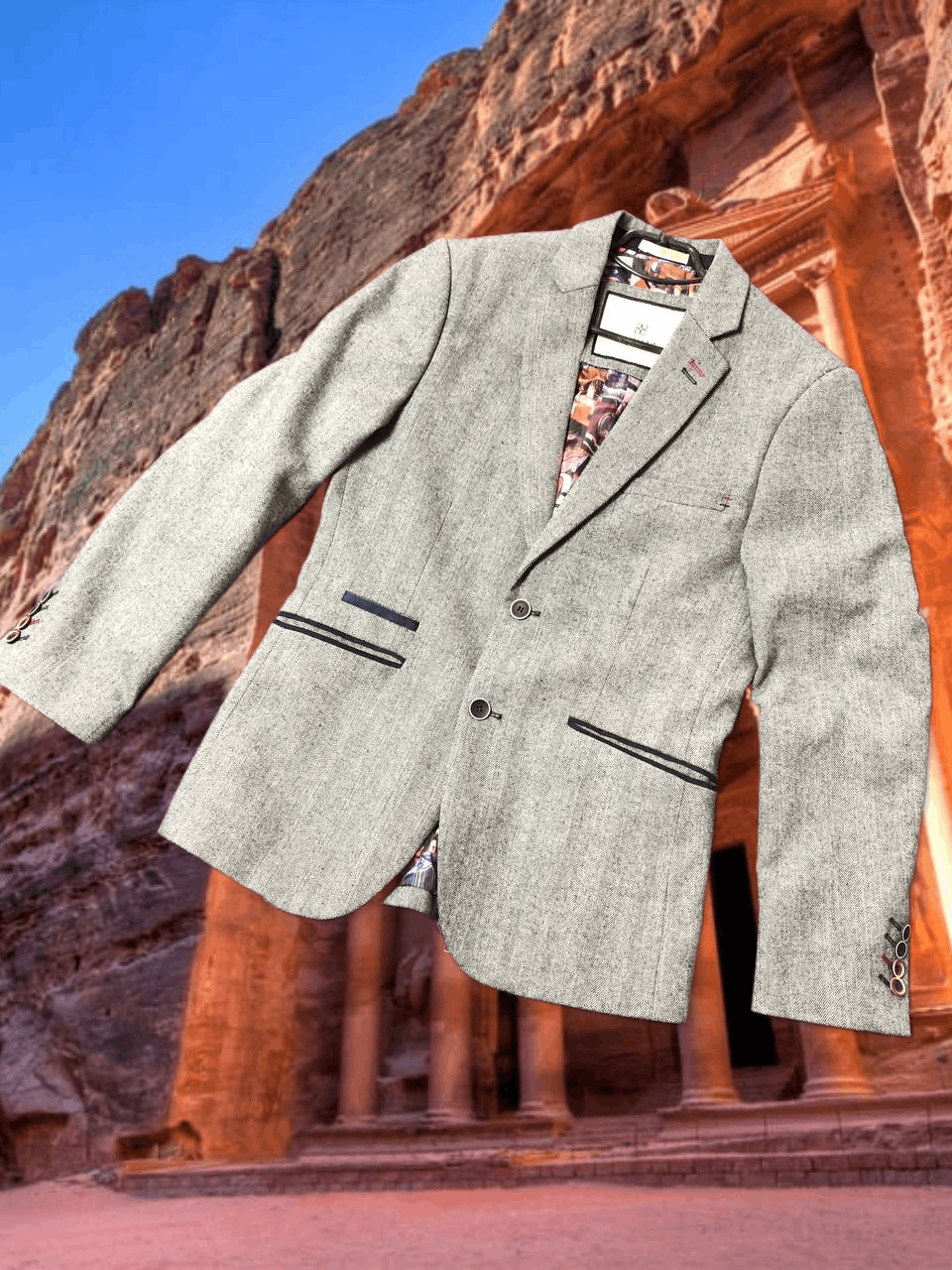 Vintage Blazer CAVANI Vintage streetwear Y2K Size 40S - 1 Thumbnail