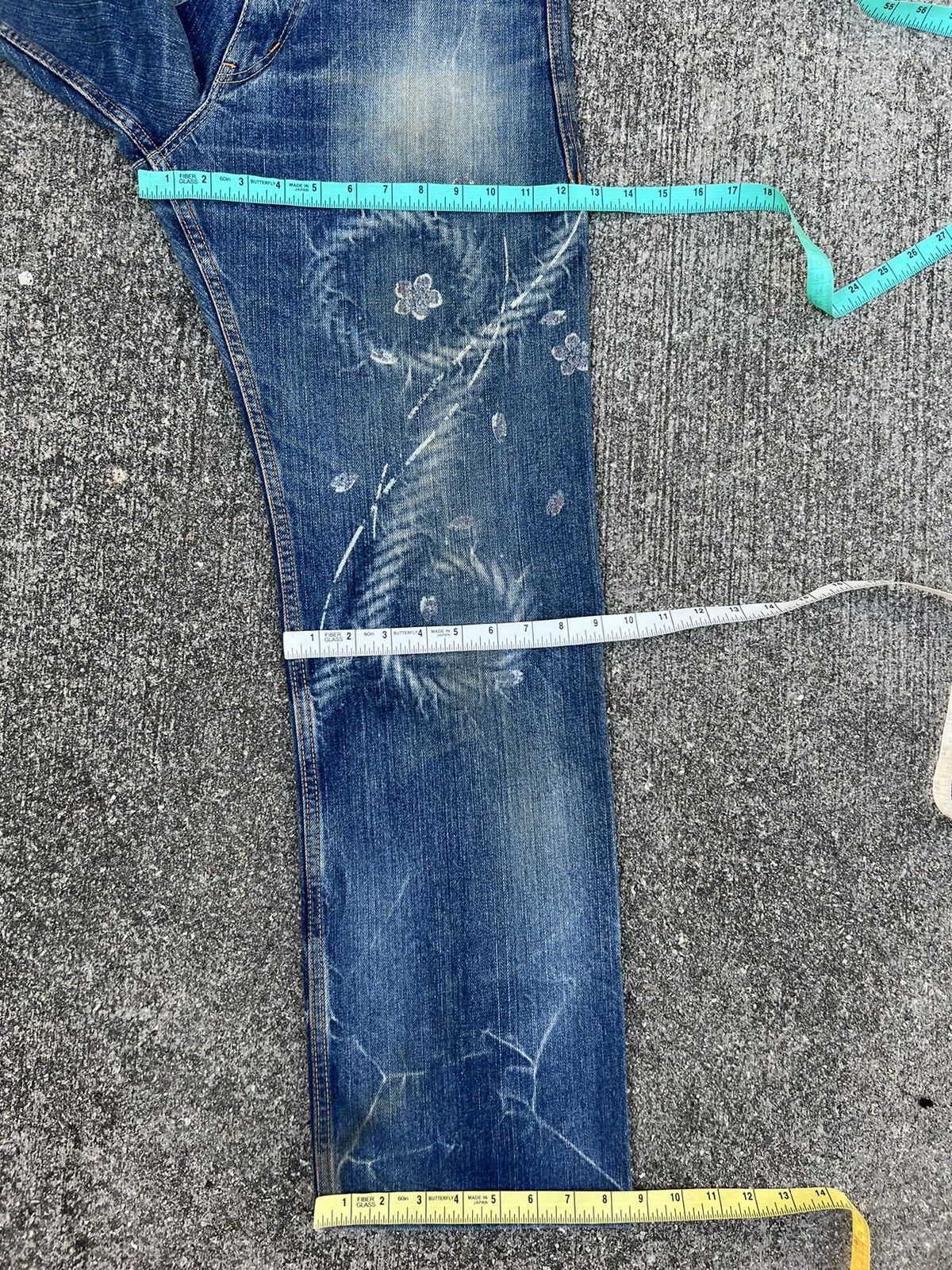 Eternal Vintage Eternal Japan Dirty Mud Denim Painter Jeans Size US 30 / EU 46 - 4 Thumbnail