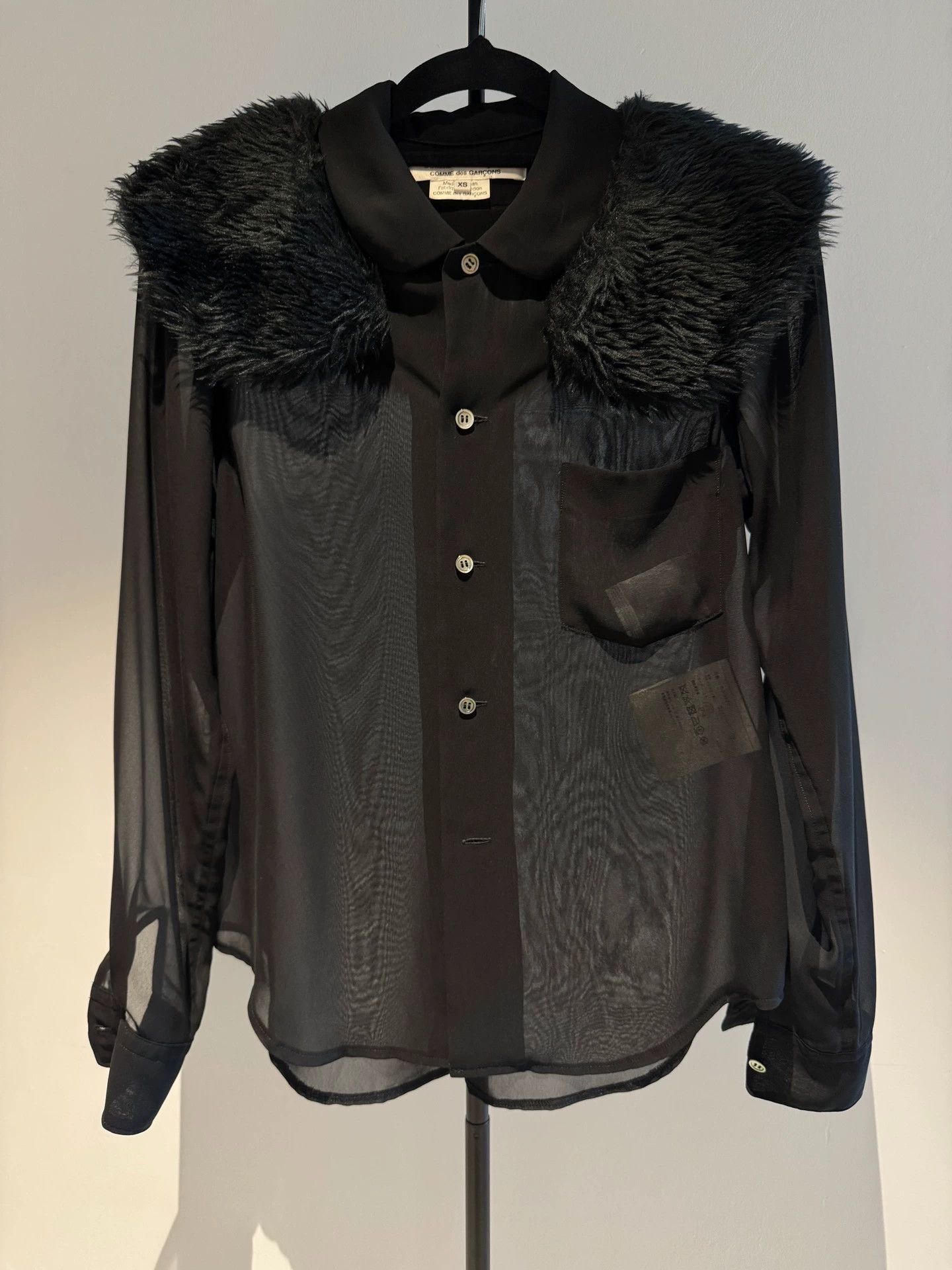 Comme Des Garcons Mesh Shirt | Grailed