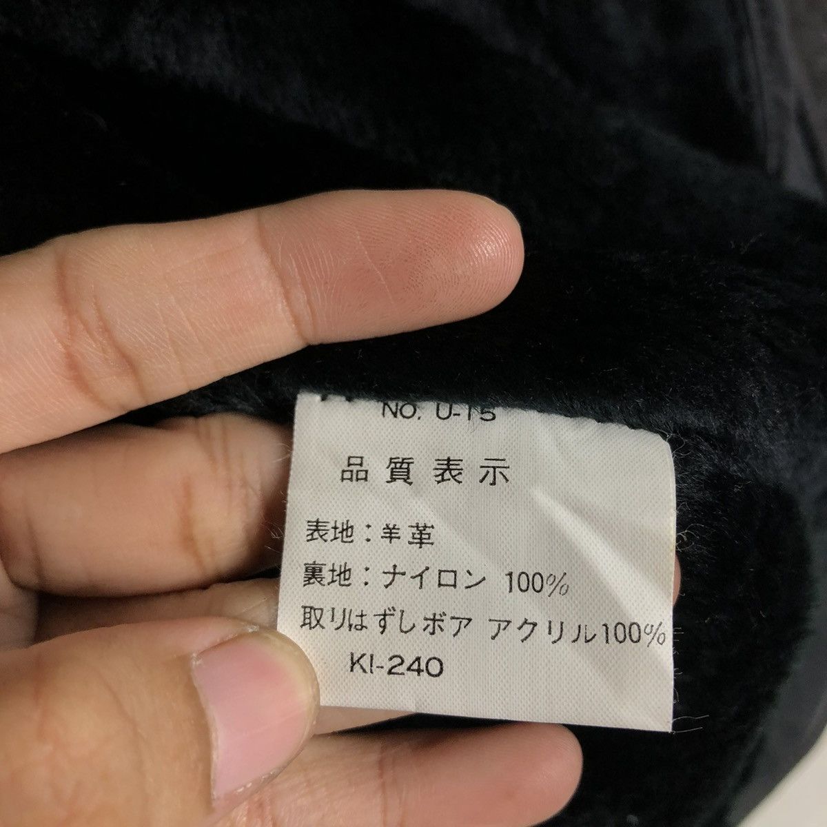 Japanese Brand 🔥VINTAGE BIKER LEATHER JACKET DOUBLE COLLAR U STATION Size US M / EU 48-50 / 2 - 18 Thumbnail