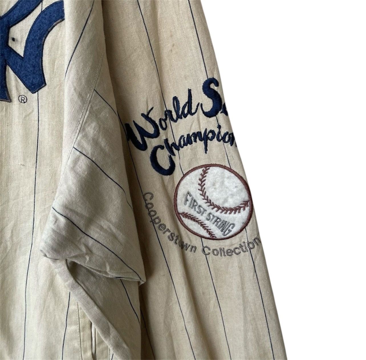 New York Yankees Vintage NY Yankees Cooperstown Collection Reversible Jacket Size US L / EU 52-54 / 3 - 10 Thumbnail