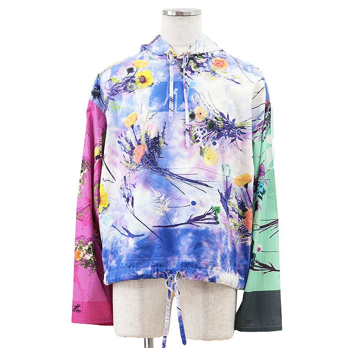 Louis Vuitton Louis Vuitton Floral Print Cotton Hoodie Cotton Sweatshirts & Hoodies DUTY FREE for USA