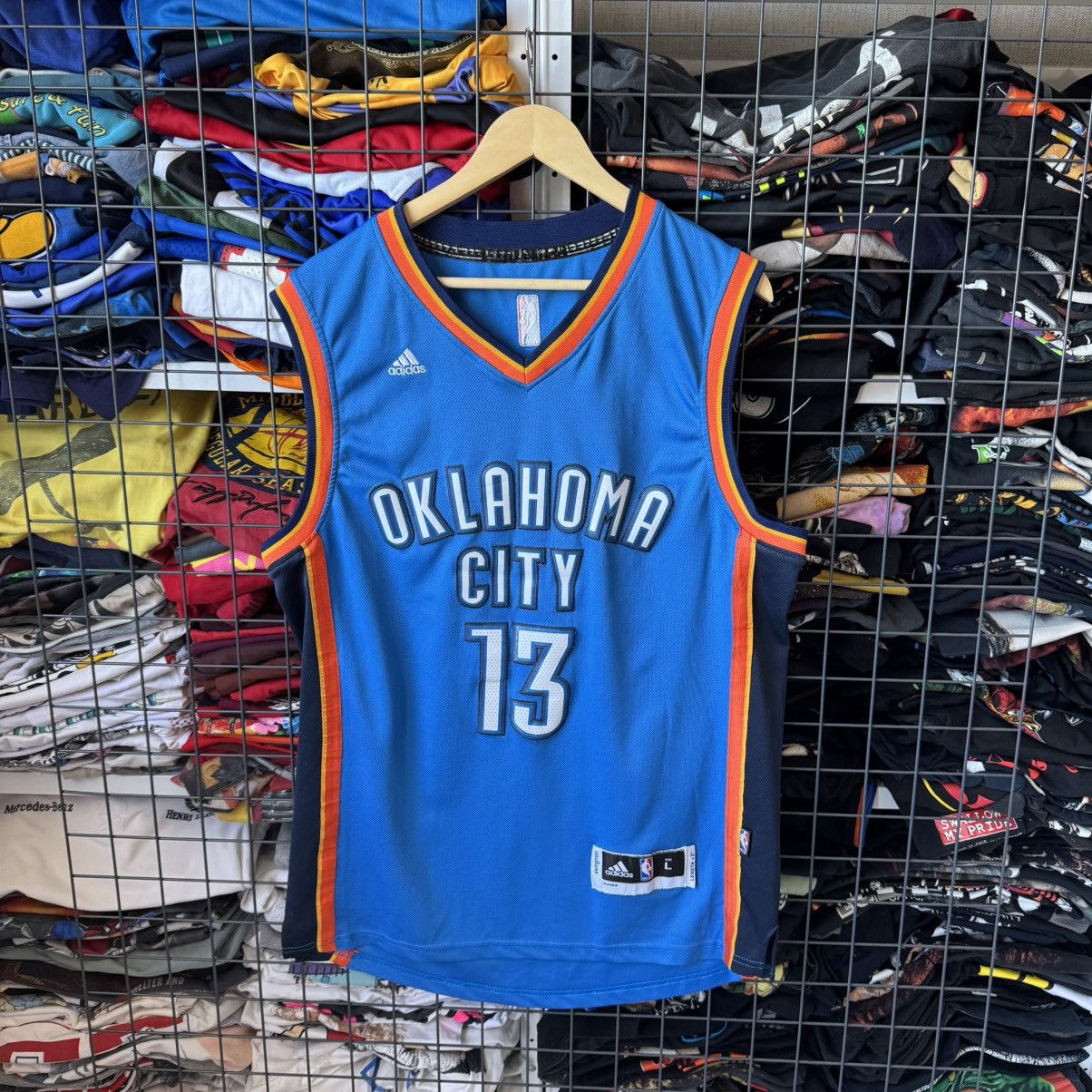 NBA Oklahoma City #13 George NBA Basketball Jersey Size US L / EU 52-54 / 3 - 1 Thumbnail