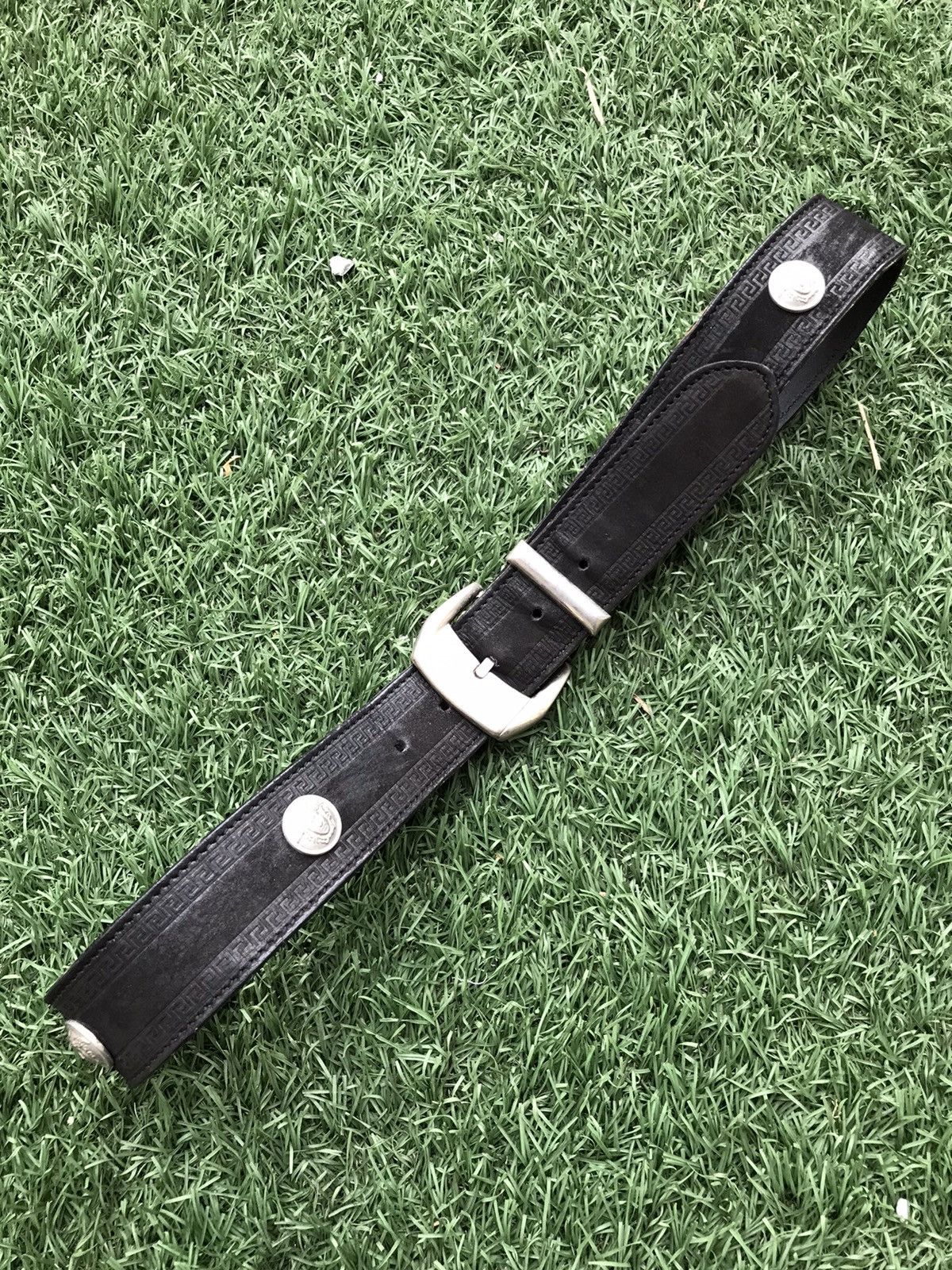 Versace Gianni Versace Medusa Vintage Belt Size 32 - 7 Thumbnail