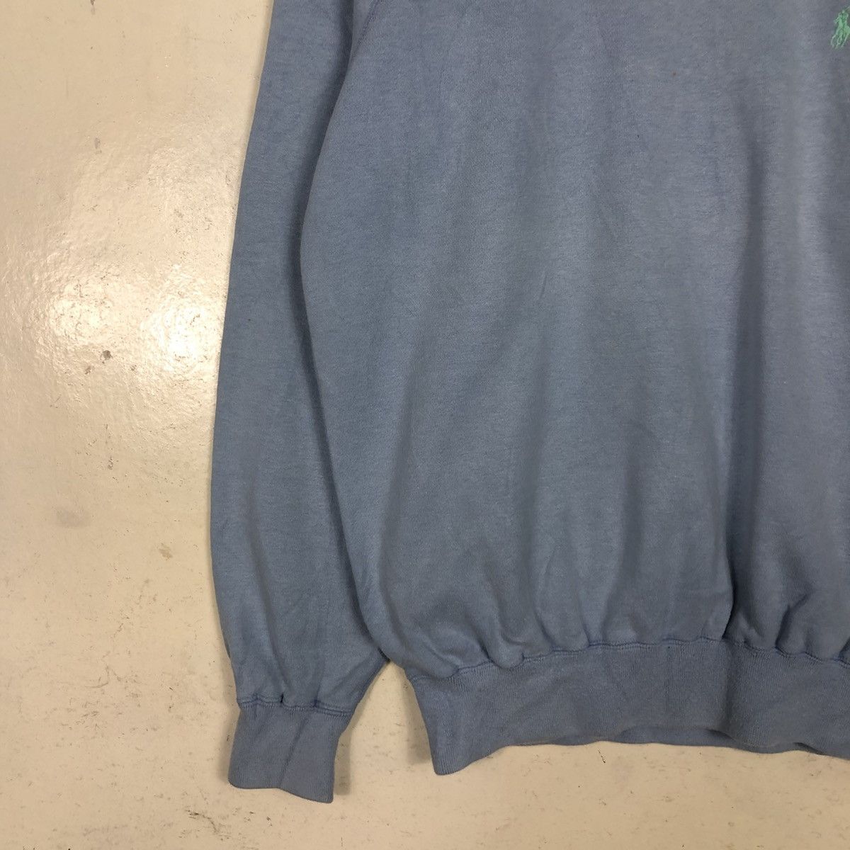 Polo Ralph Lauren 📌Vintage Sweatshirt Crewneck Polo Ralph Lauren Baby Blue Size US M / EU 48-50 / 2 - 6 Thumbnail