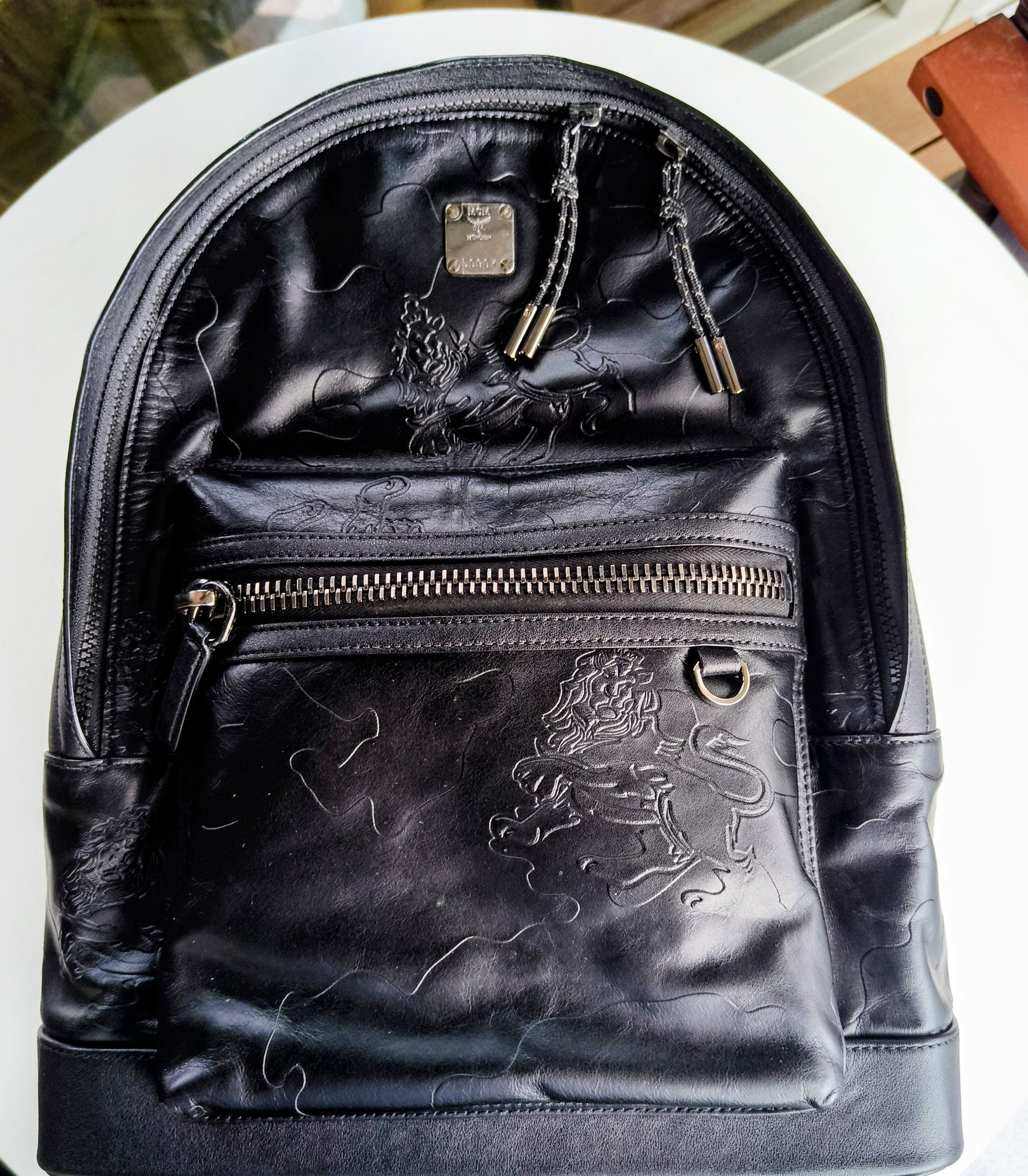 Bape × MCM MCM x BAPE Shark Stark Backpack | Grailed