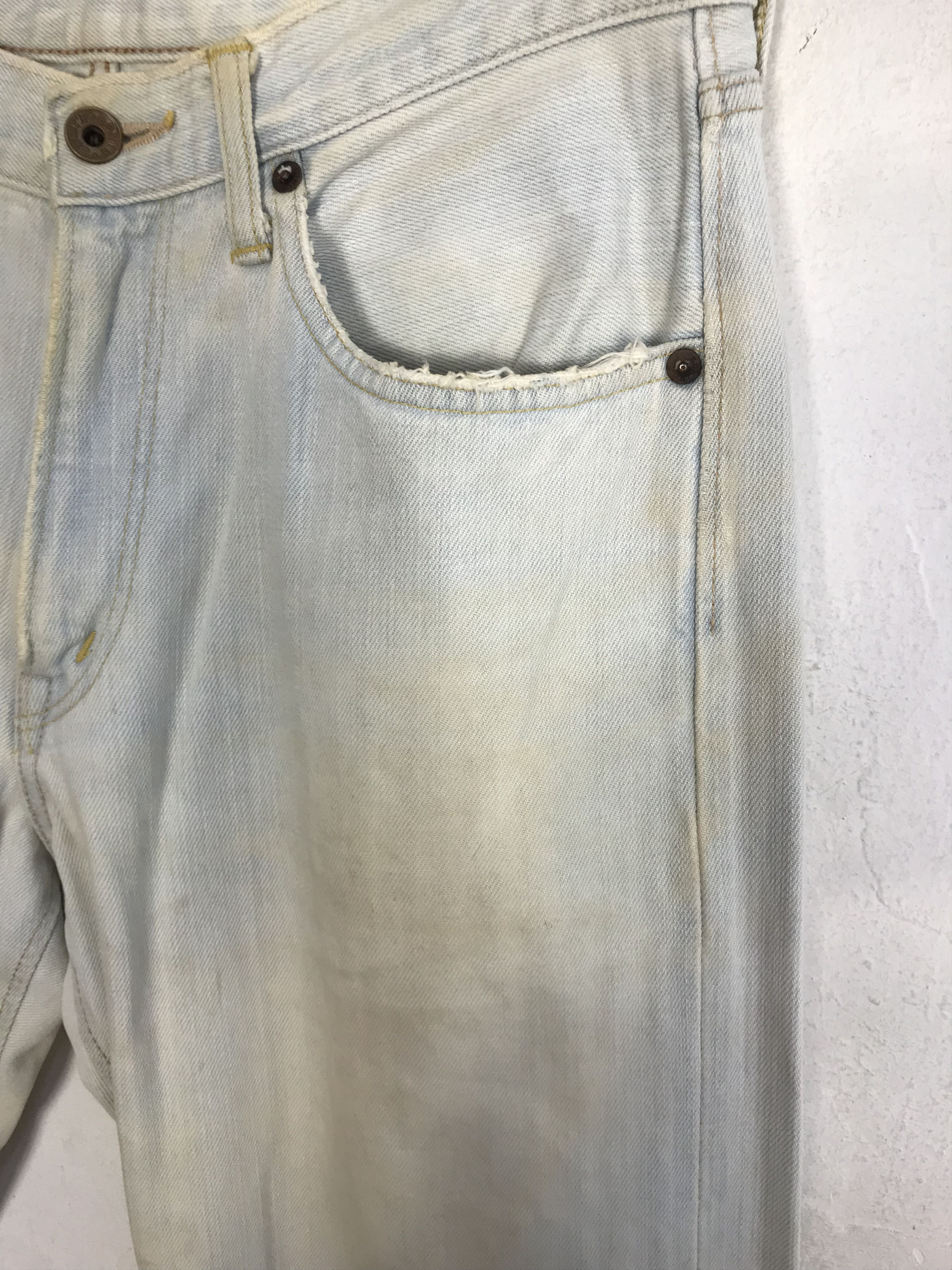 Edwin × Japanese Brand Vintage Edwin 505zx Selvedge Workwear Denim Style Size US 31 - 8 Thumbnail