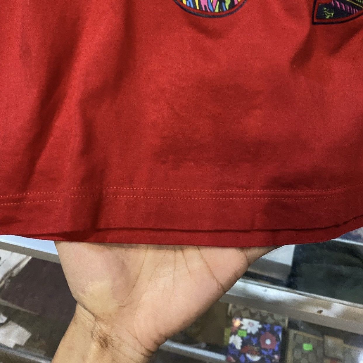 Missoni VINTAGE‼️Missoni Sport Red Tee Made In Italy Size US M / EU 48-50 / 2 - 7 Thumbnail