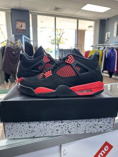 Brand New Jordan Red Thunder 4s. Size 11. $400. Brand New Jordan