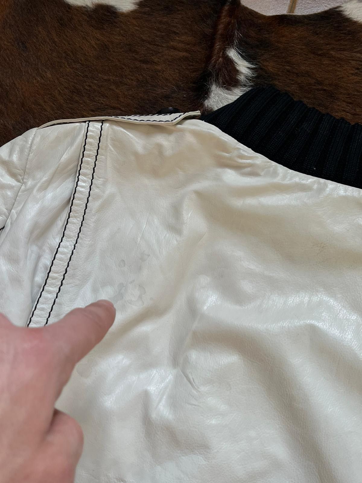Gucci Gucci 2006 Genuine Leather Pockets Cropped Madonna Jacket Size XS / US 0-2 / IT 36-38 - 16 Thumbnail
