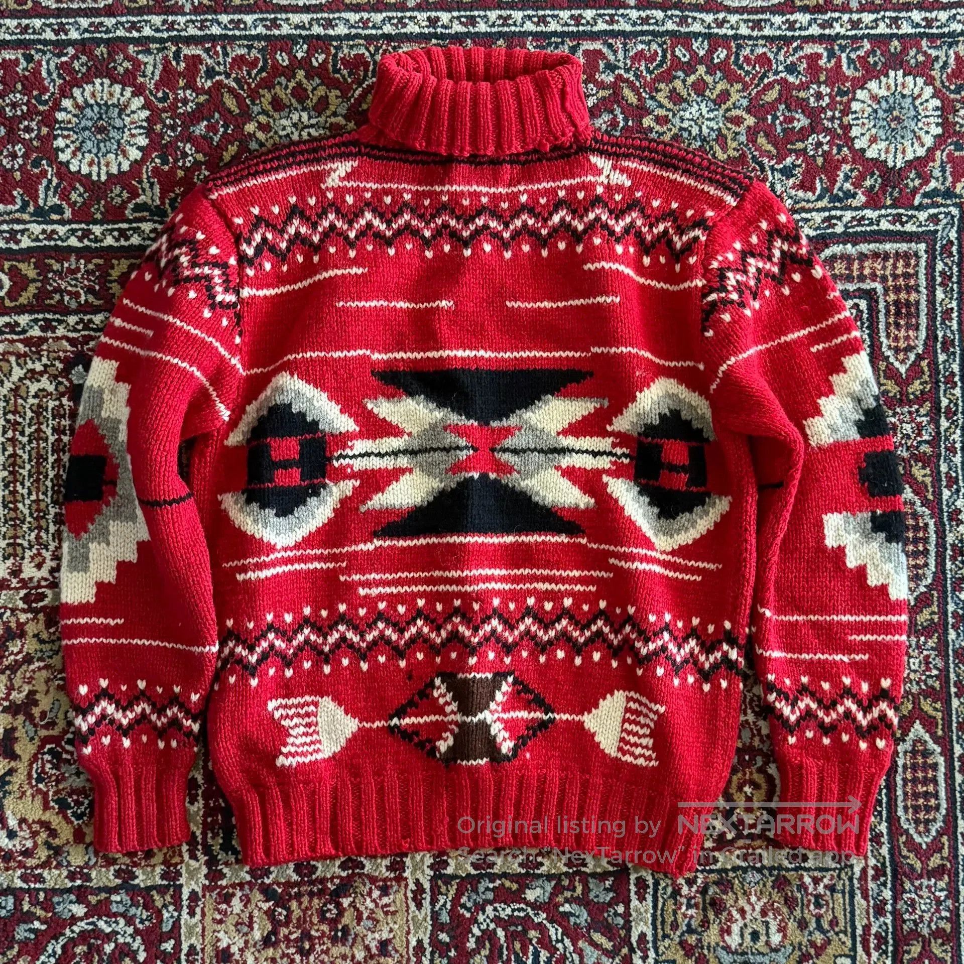Polo Ralph Lauren Polo Ralph Lauren Wool Navajo Sweater. Size US L / EU 52-54 / 3 - 4 Thumbnail