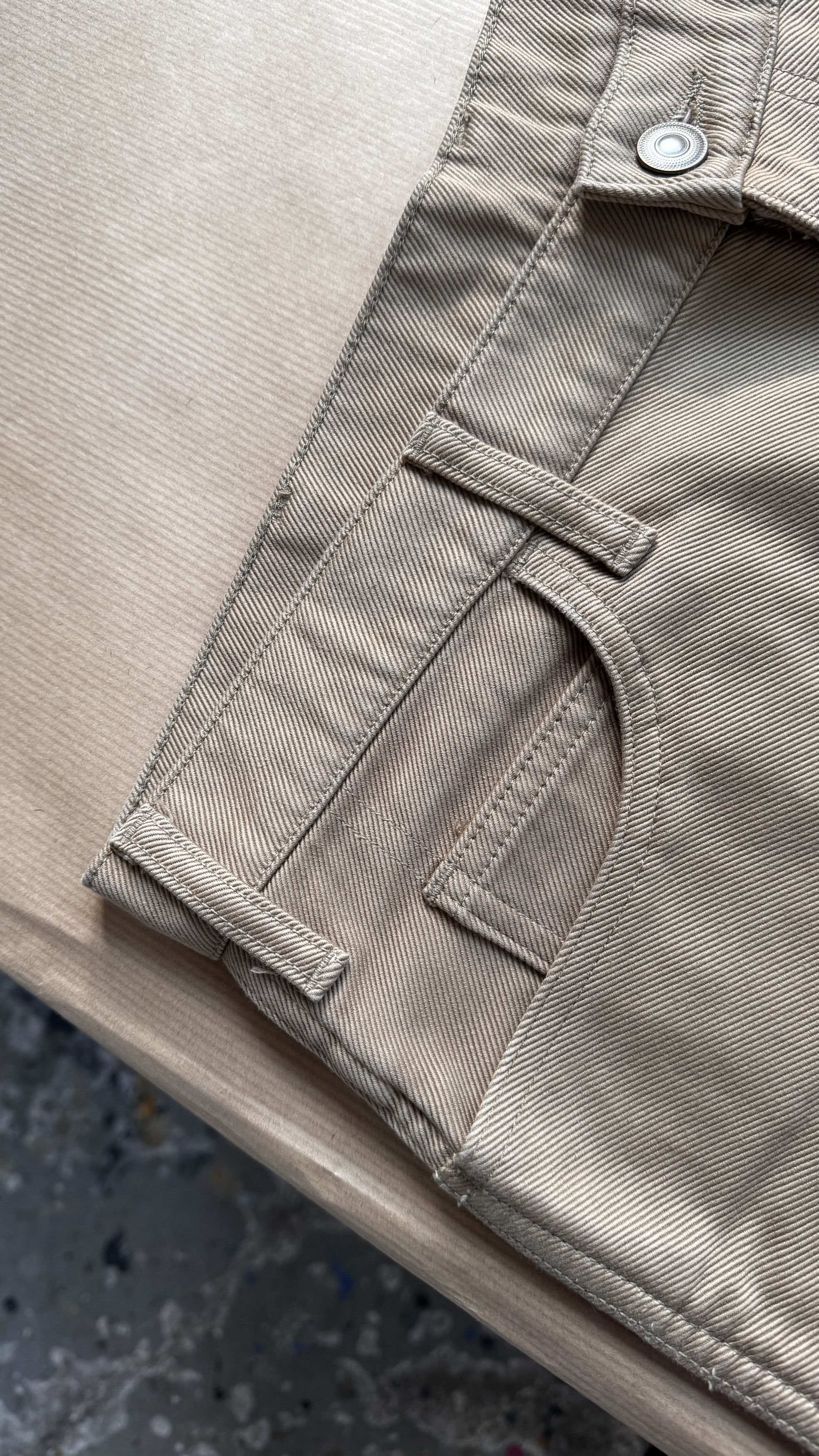 Auralee aa . 4 . AS NEW . FINX MOLESKIN DENIM . A6SP02FM . MIJ Size US 32 / EU 48 - 12 Thumbnail