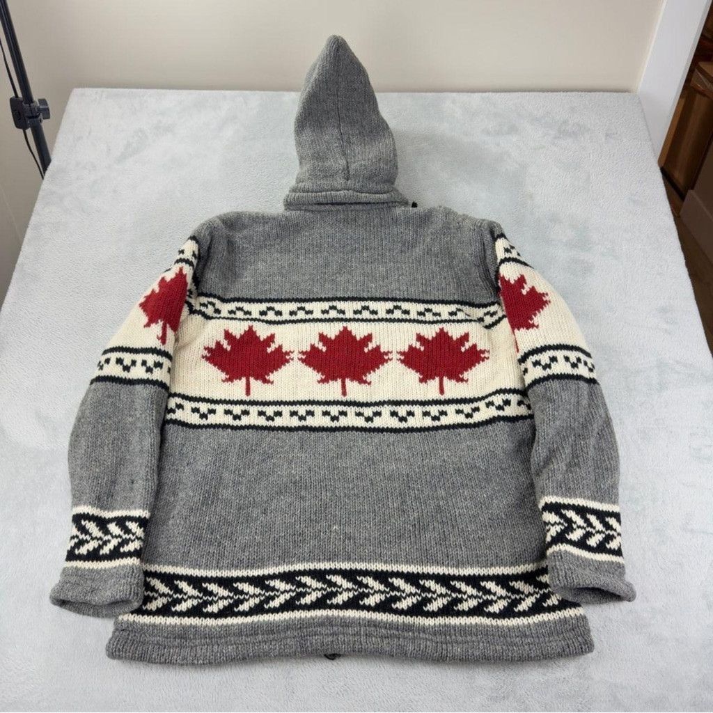 Other VTG Ark Imports Men's Sz XXL 100% New Zealand Wool Cowichan Size US XXL / EU 58 / 5 - 4 Thumbnail
