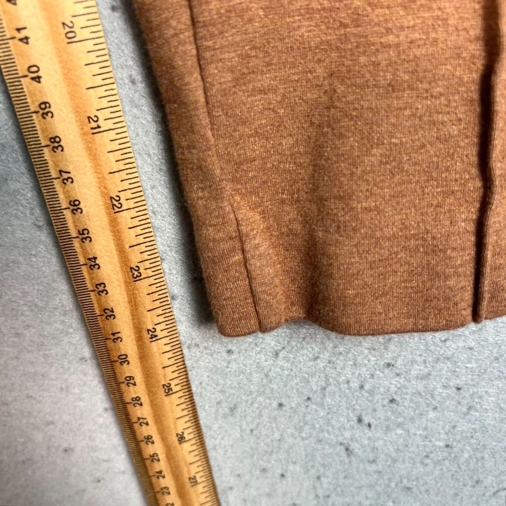 Everlane Everlane Womens XS Brown Cropped Knit Pants Tapered Seam Detail Casual Size 26" / US 2 / IT 38 - 7 Thumbnail