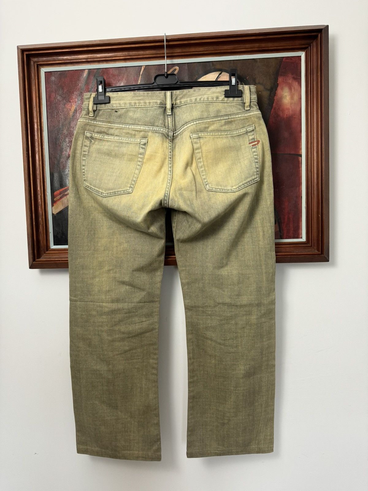 Diesel Diesel Vintage Y2k Avant Garde Washed Denim Pant Streetwear Size US 34 / EU 50 - 2 Thumbnail