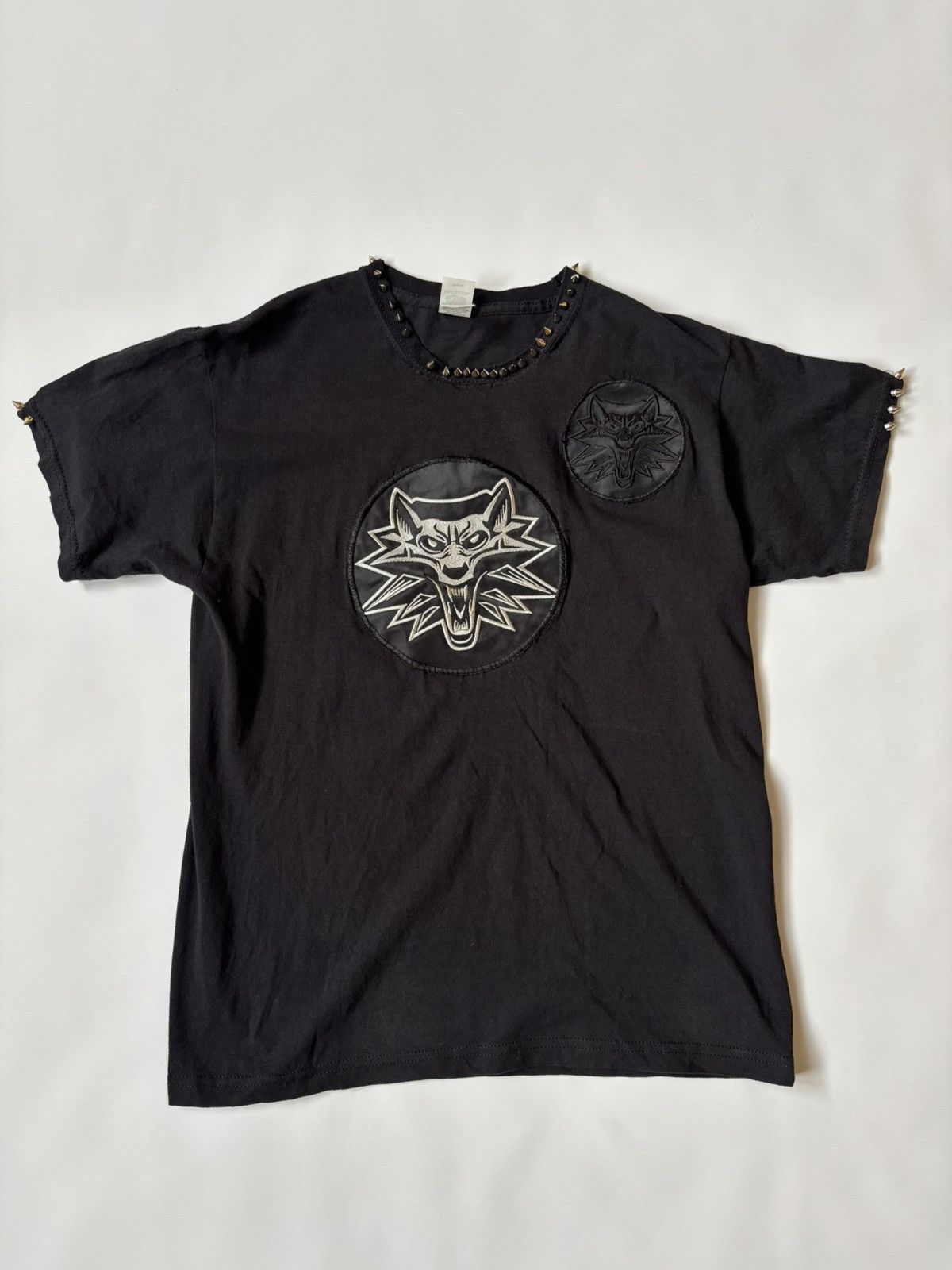 Vintage Vintage Dog Studded Tee Y2K Avant Garde Size S / US 4 / IT 40 - 2 Thumbnail