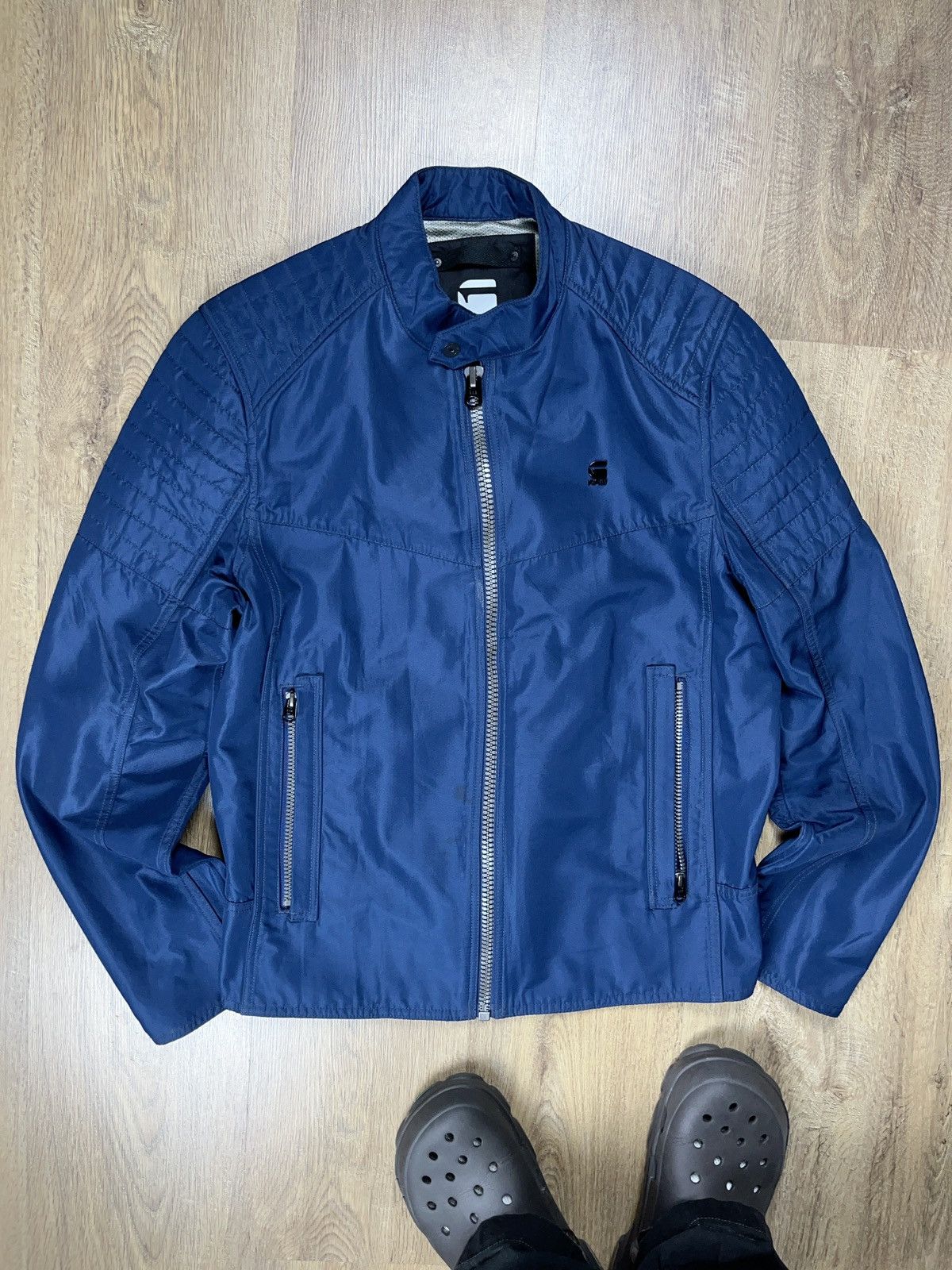 G-Star ➕g-star raw racing y2k style vintage moto jacket Size US M / EU 48-50 / 2 - 1 Thumbnail