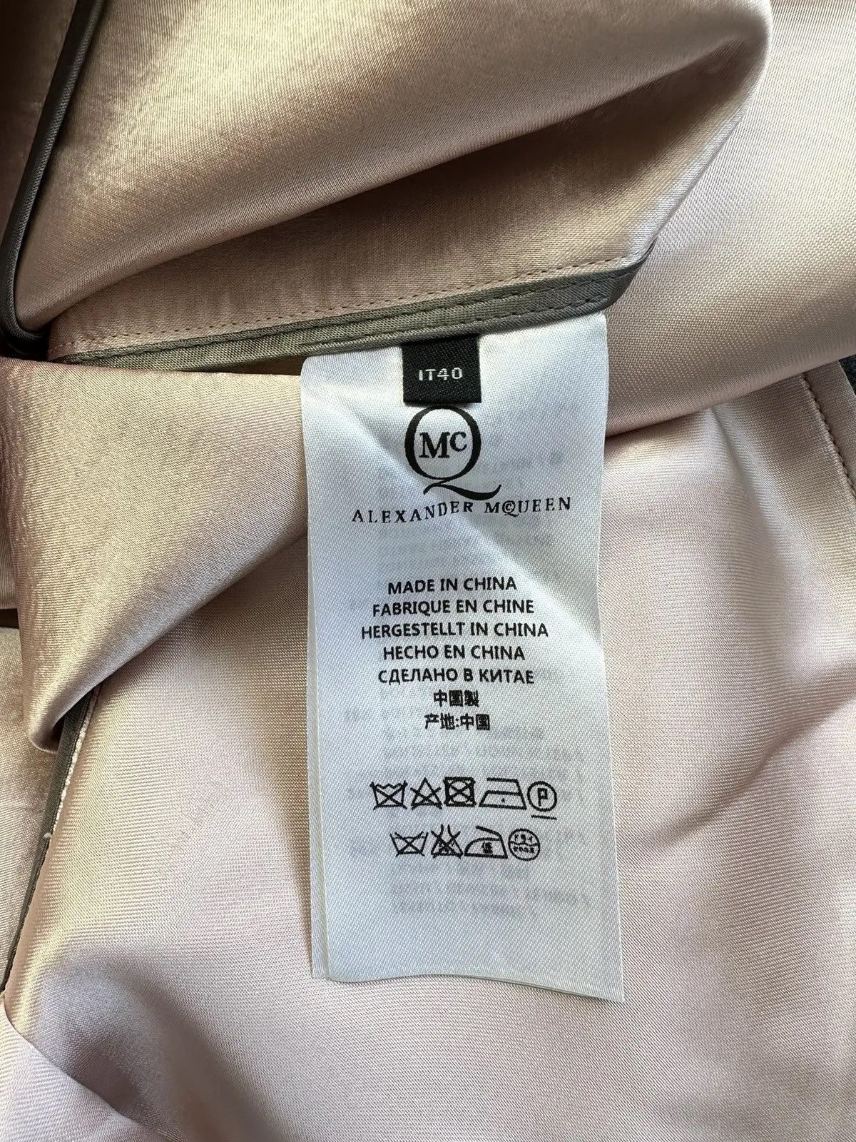 Alexander McQueen Alexander McQueen Zip Blouse Wool Designer Size S / US 4 / IT 40 - 7 Thumbnail