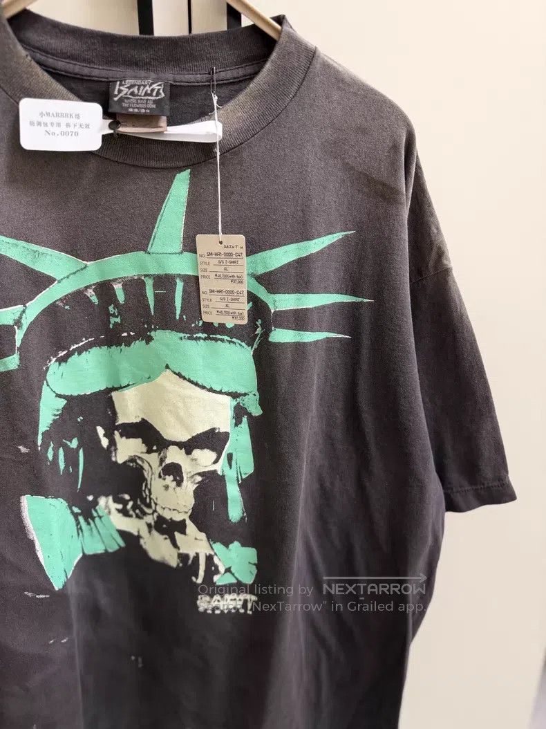 Saint Michael Saint Michael Co-branded Statue of Liberty short sleeves Size US XL / EU 56 / 4 - 5 Thumbnail