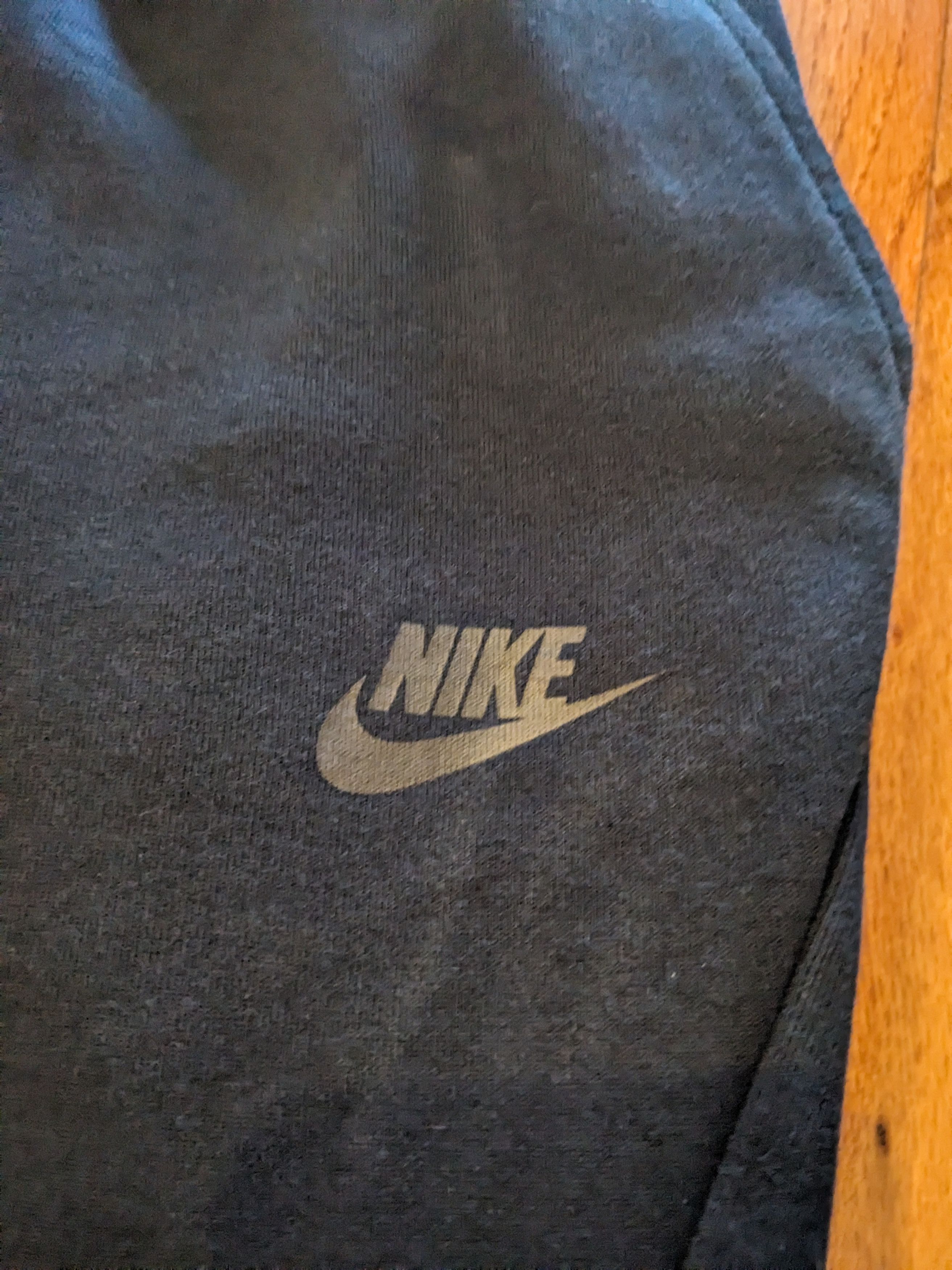 Nike × Vintage Nike Joggers Mens Large Black SweatPants Zip Pockets Size US 30 / EU 46 - 2 Thumbnail