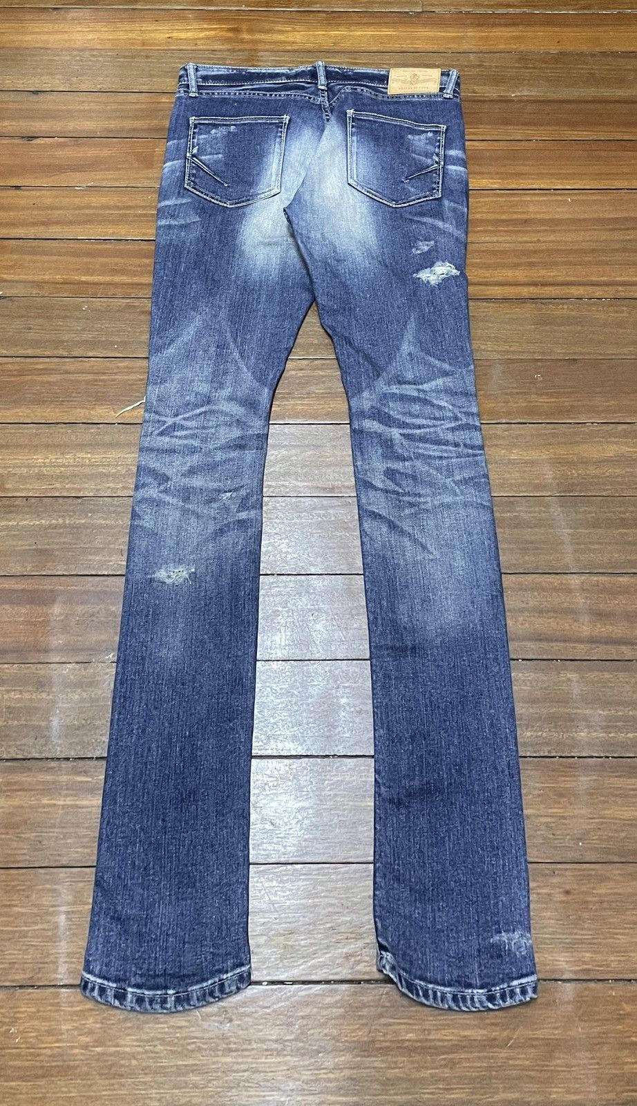 GOSTAR DE FUGA × Japanese Brand Very Rare Vintage Japanese Brand Gostar De Fuga Jeans 2000s Size US 31 - 2 Thumbnail