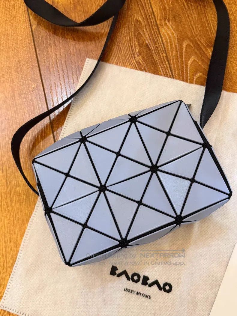Issey Miyake Issey Miyake Handbag Blue Purple Size ONE SIZE - 9 Thumbnail