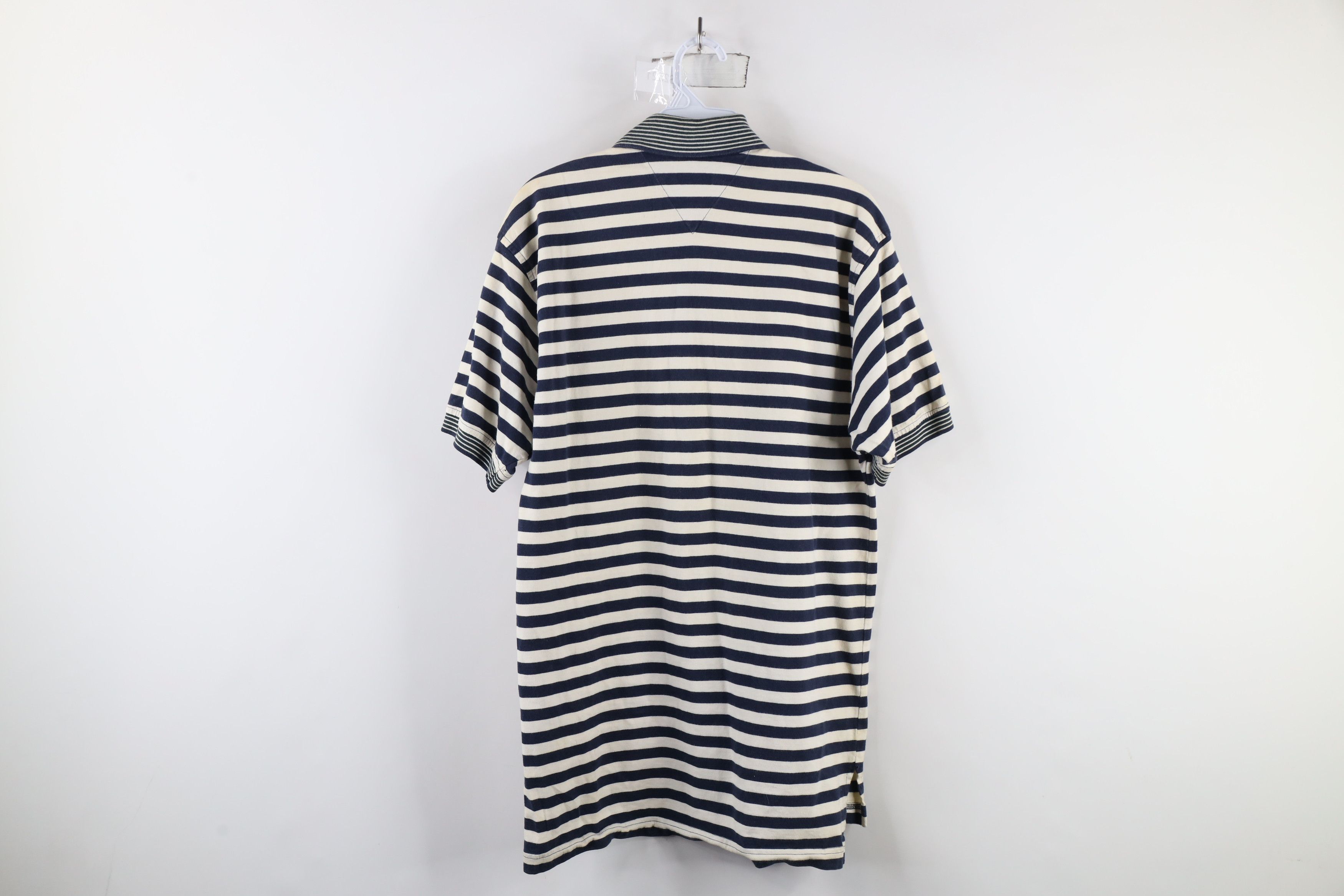Tommy Hilfiger × Vintage Vintage 90s Tommy Hilfiger Distressed Tennis Polo Shirt Size US S / EU 44-46 / 1 - 13 Thumbnail