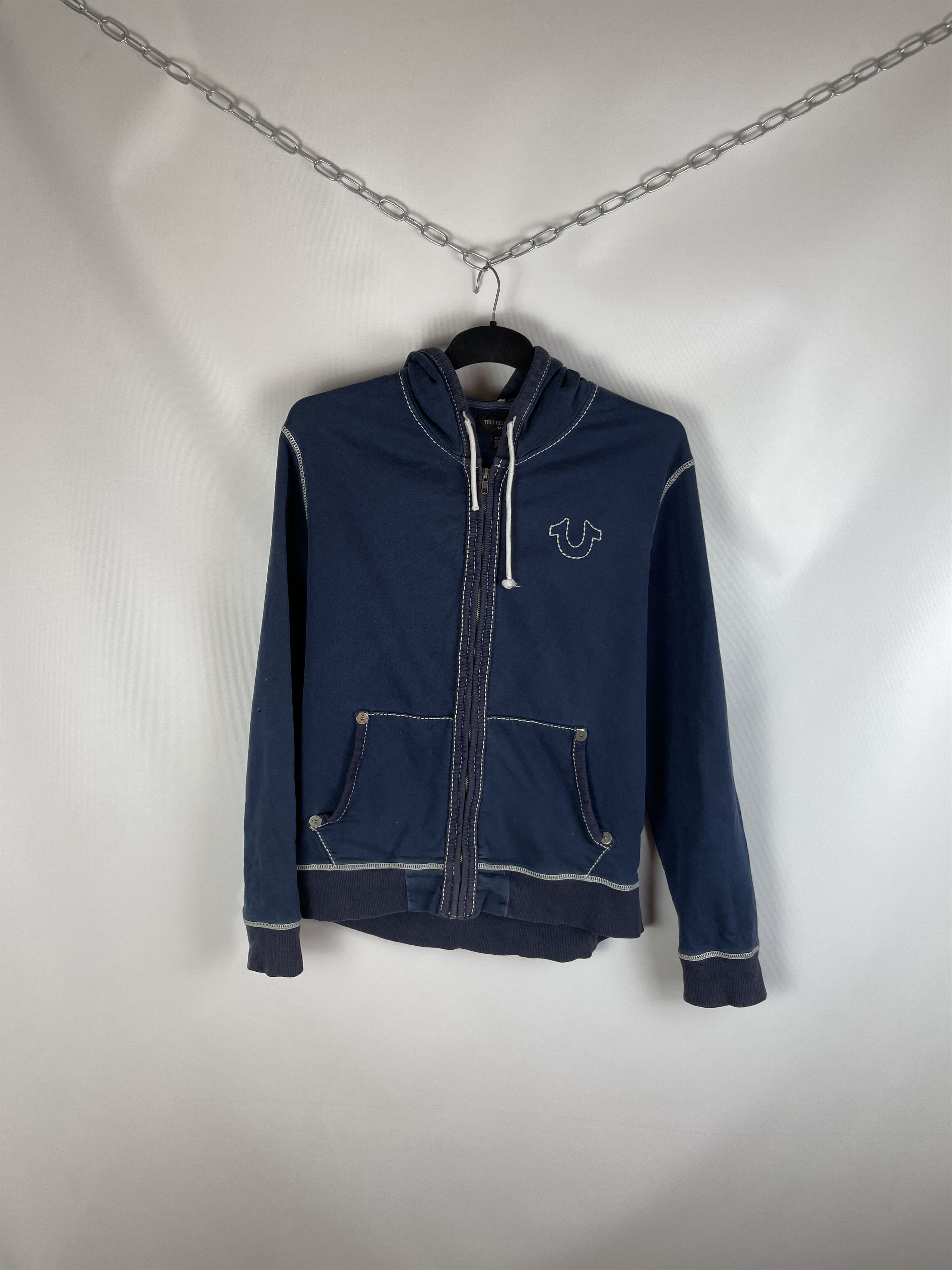 True Religion Vintage opium True Religion Zip Hoodie y2k Size US XL / EU 56 / 4 - 1 Thumbnail