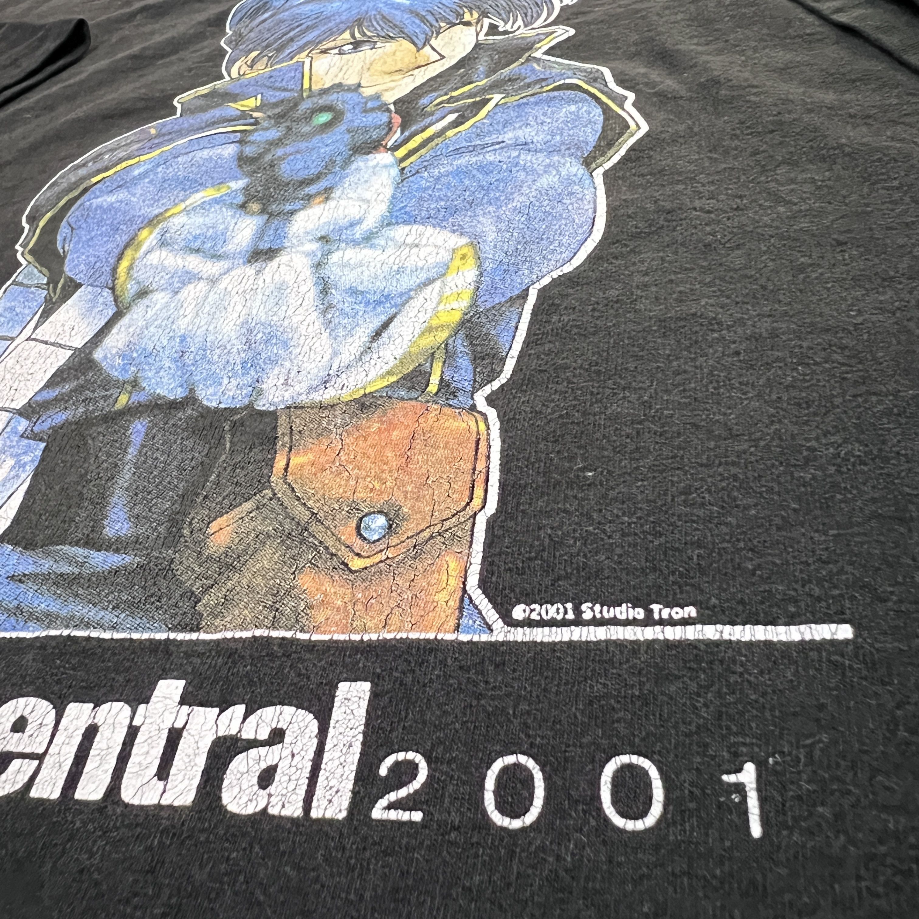 Anime Vintage 2001 Anime Central Promo Tee Faded Size US L / EU 52-54 / 3 - 3 Thumbnail