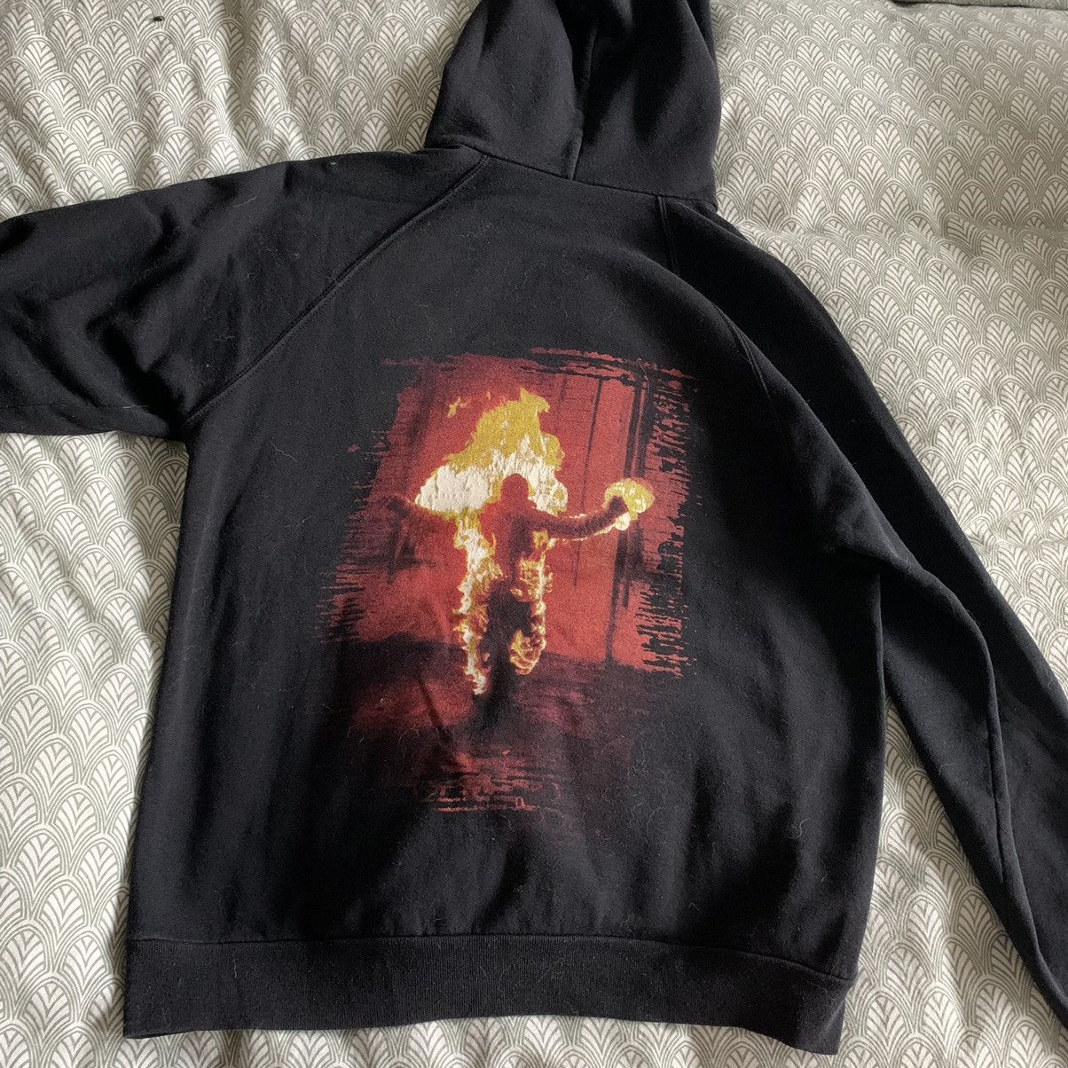 Band Tees × Vintage Rammstein Sehnsucht Hoodie Gr. XL screen stars single face Size US XL / EU 56 / 4 - 4 Thumbnail